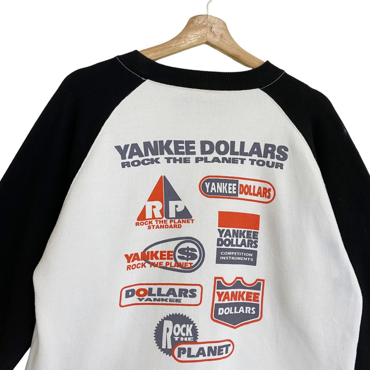 Band Tees × Japanese Brand × Vintage The Yankee Dollars Rock The Planet Tour Crewneck Sweatshirt Size US M / EU 48-50 / 2 - 4 Thumbnail