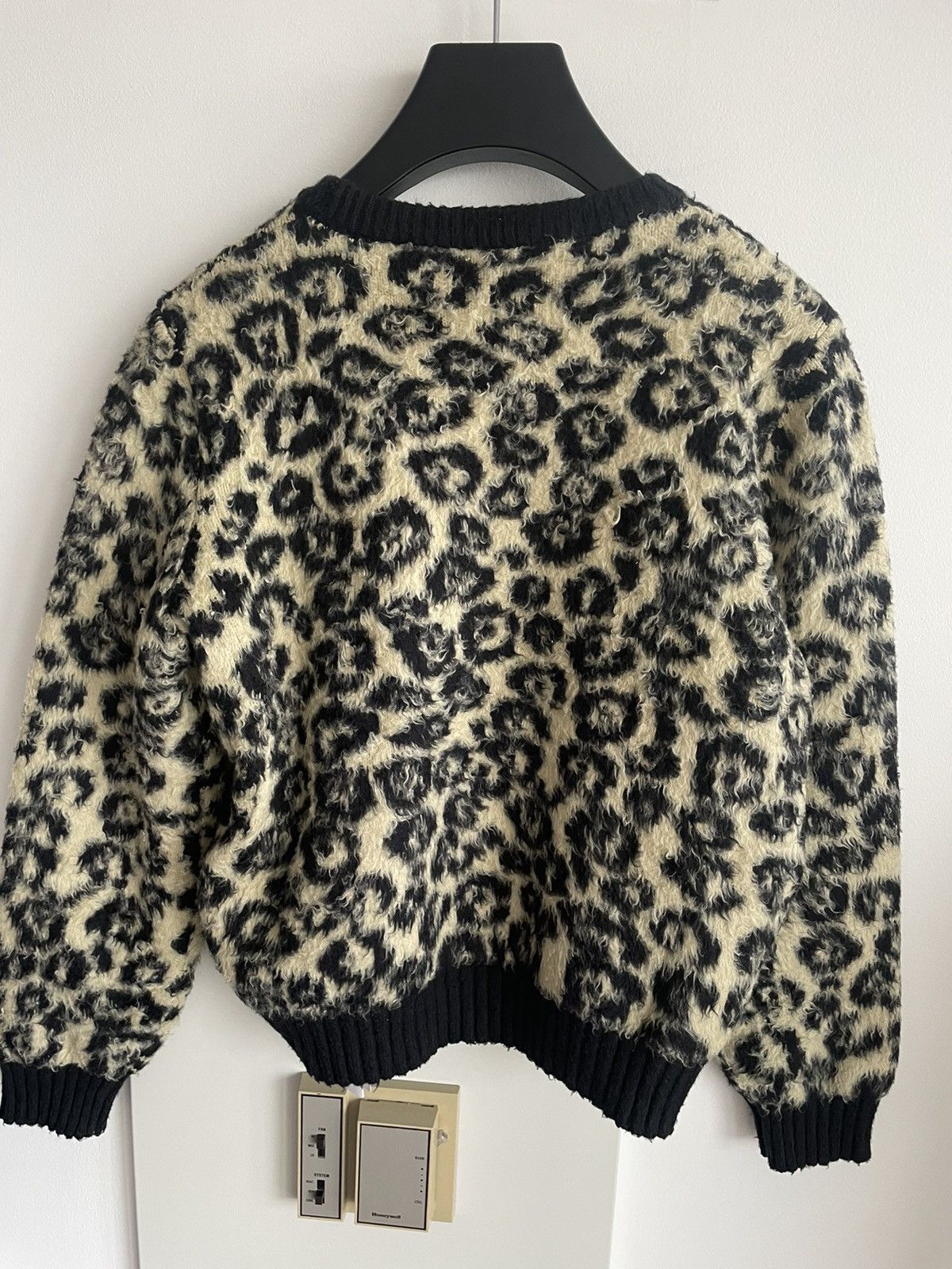 Celine × Hedi Slimane Celine Hedi Slimane Runway Sweater Leopard Size US M / EU 48-50 / 2 - 5 Thumbnail