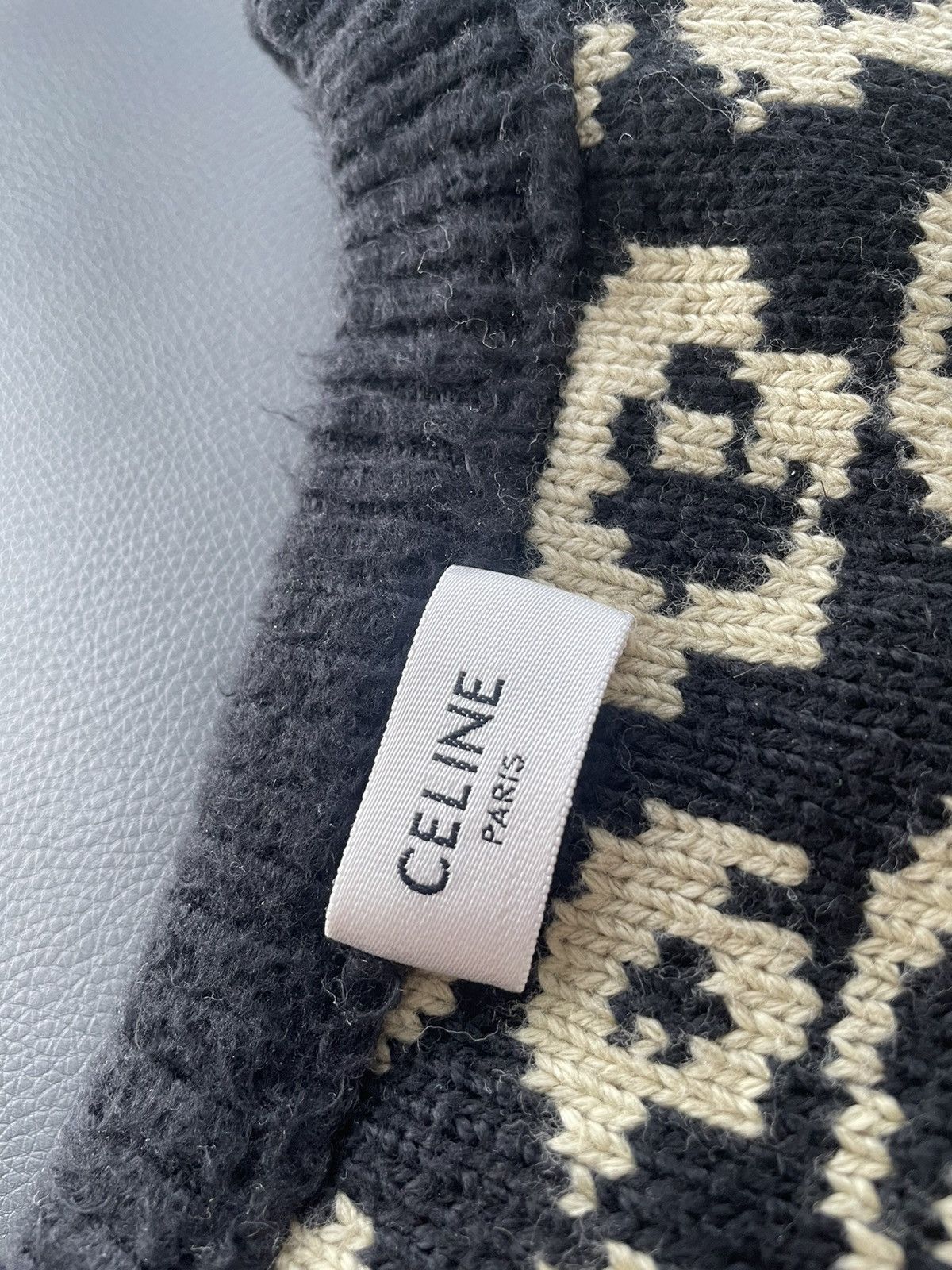Celine × Hedi Slimane Celine Hedi Slimane Runway Sweater Leopard Size US M / EU 48-50 / 2 - 4 Thumbnail