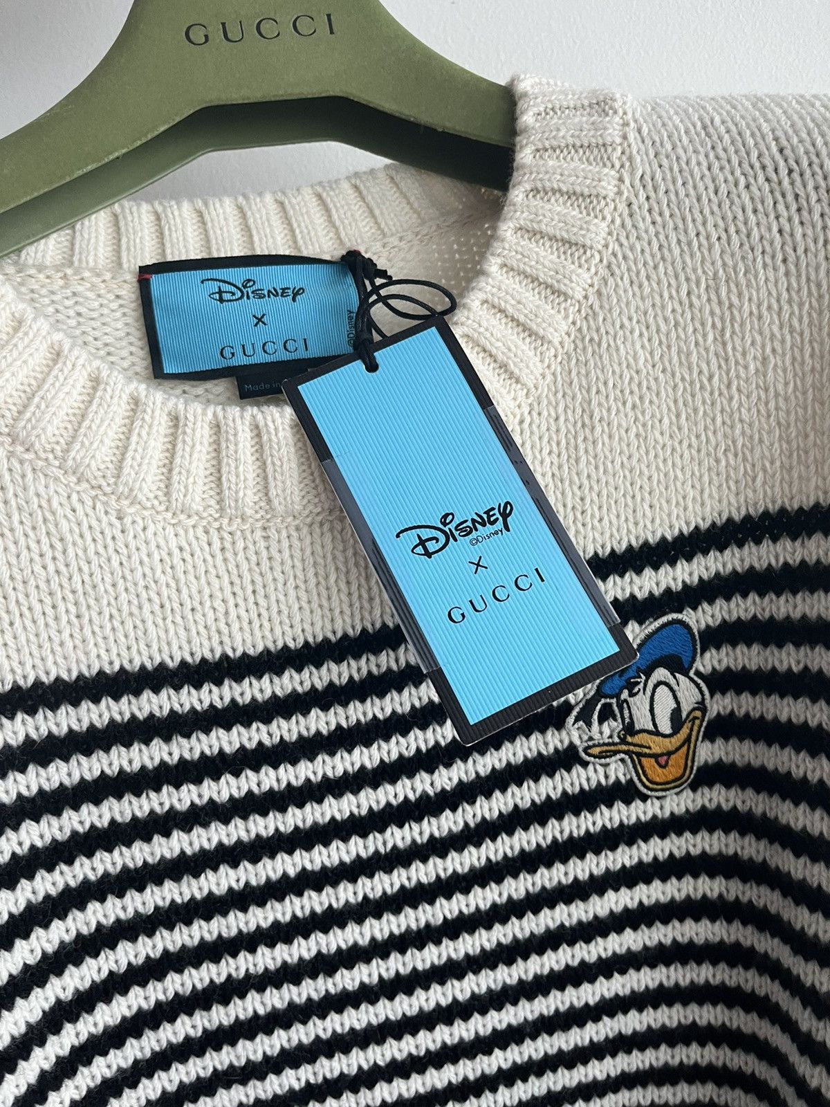 Disney × Gucci $2,800 BrandNew Runway Gucci LimitedEdition Cashmere Sweater Size US XL / EU 56 / 4 - 24 Thumbnail