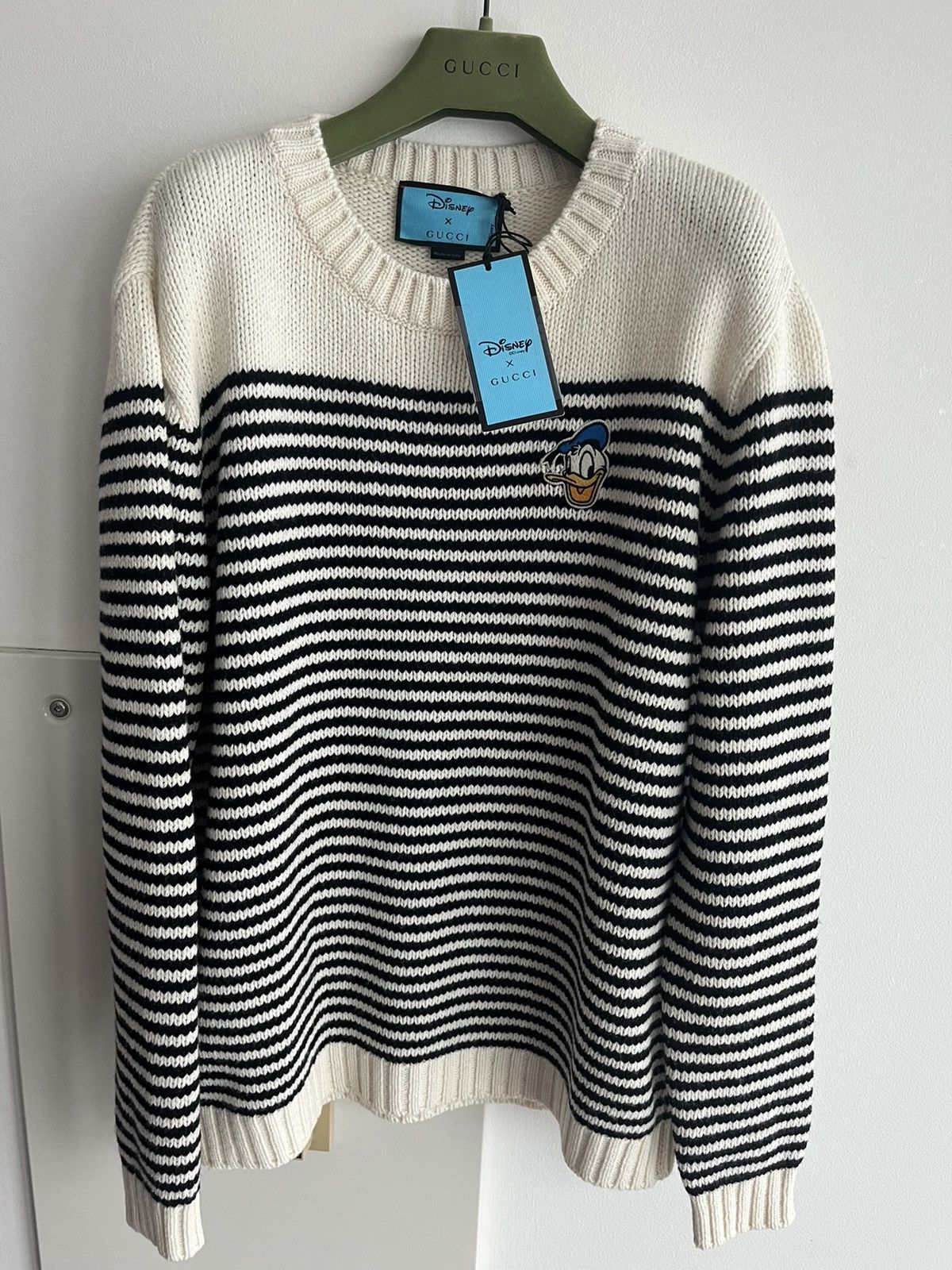 Disney × Gucci $2,800 BrandNew Runway Gucci LimitedEdition Cashmere Sweater Size US XL / EU 56 / 4 - 3 Thumbnail