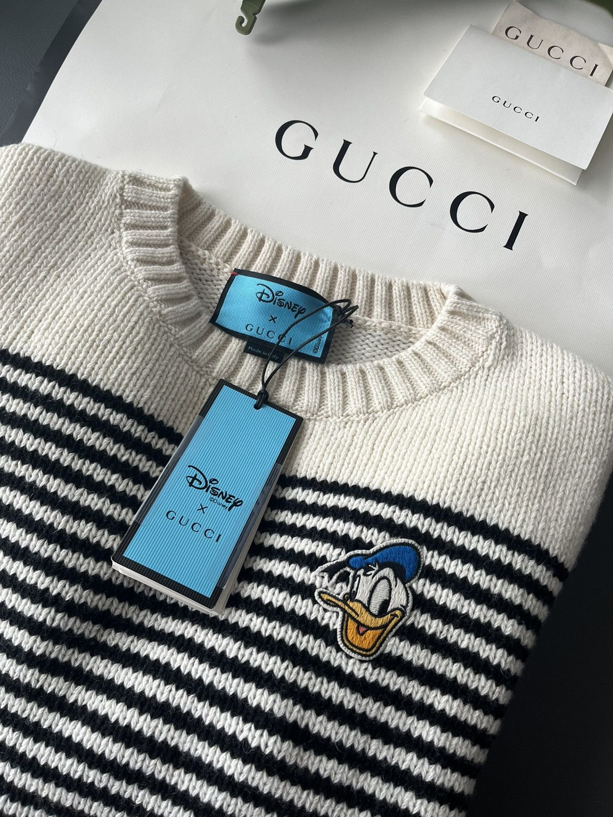 Disney × Gucci $2,800 BrandNew Runway Gucci LimitedEdition Cashmere Sweater Size US XL / EU 56 / 4 - 4 Thumbnail