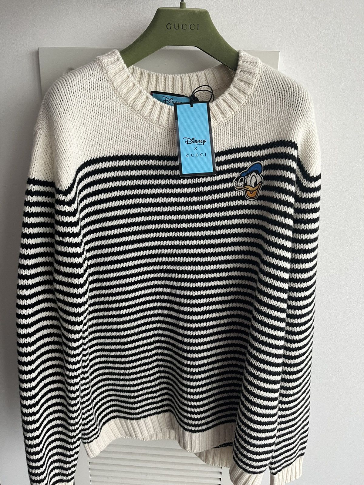 Disney × Gucci $2,800 BrandNew Runway Gucci LimitedEdition Cashmere Sweater Size US XL / EU 56 / 4 - 22 Thumbnail