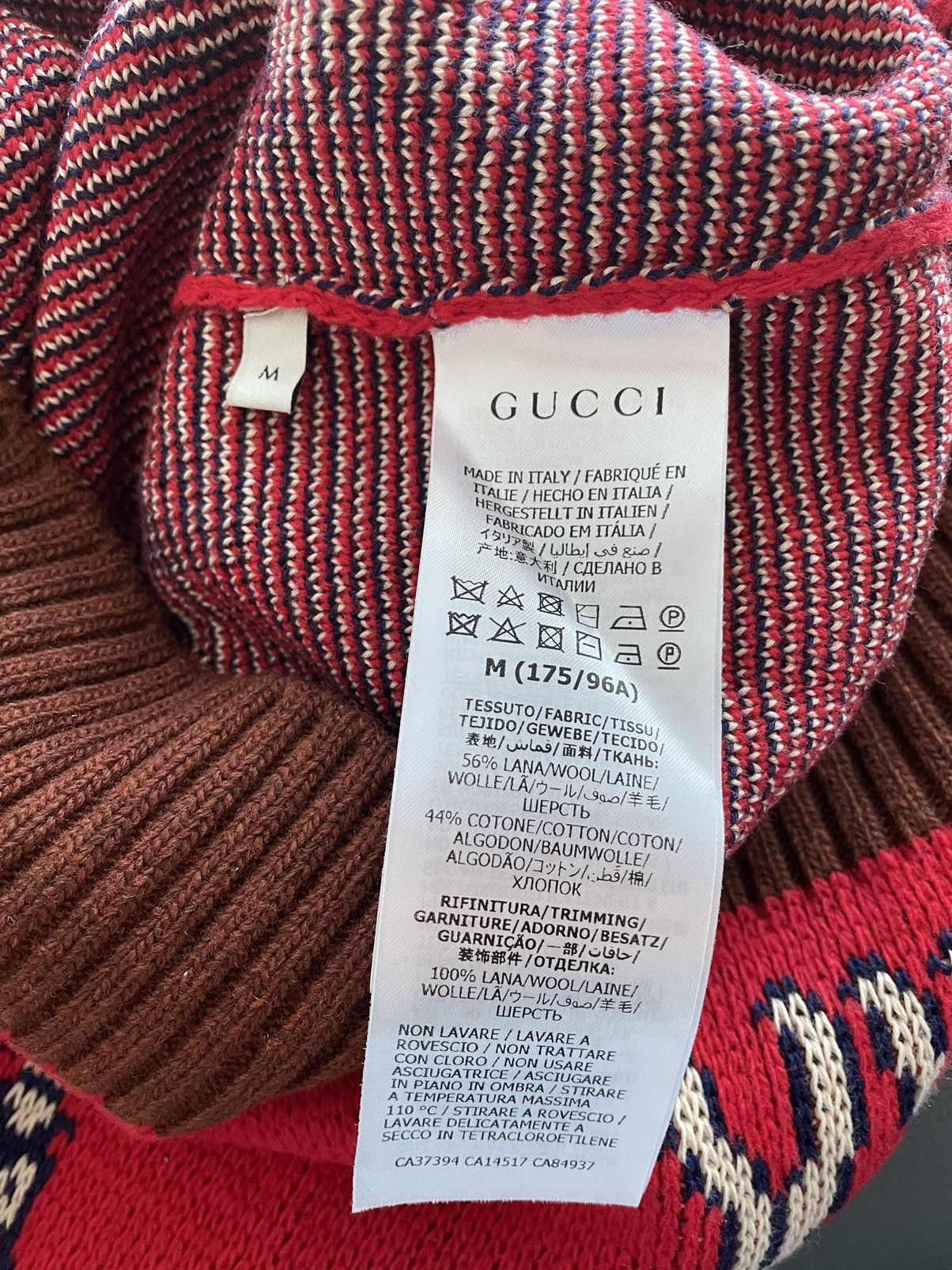 Gucci Brand NEW Super Runway Gucci Logo Vest Sweater Size US S / EU 44-46 / 1 - 6 Thumbnail