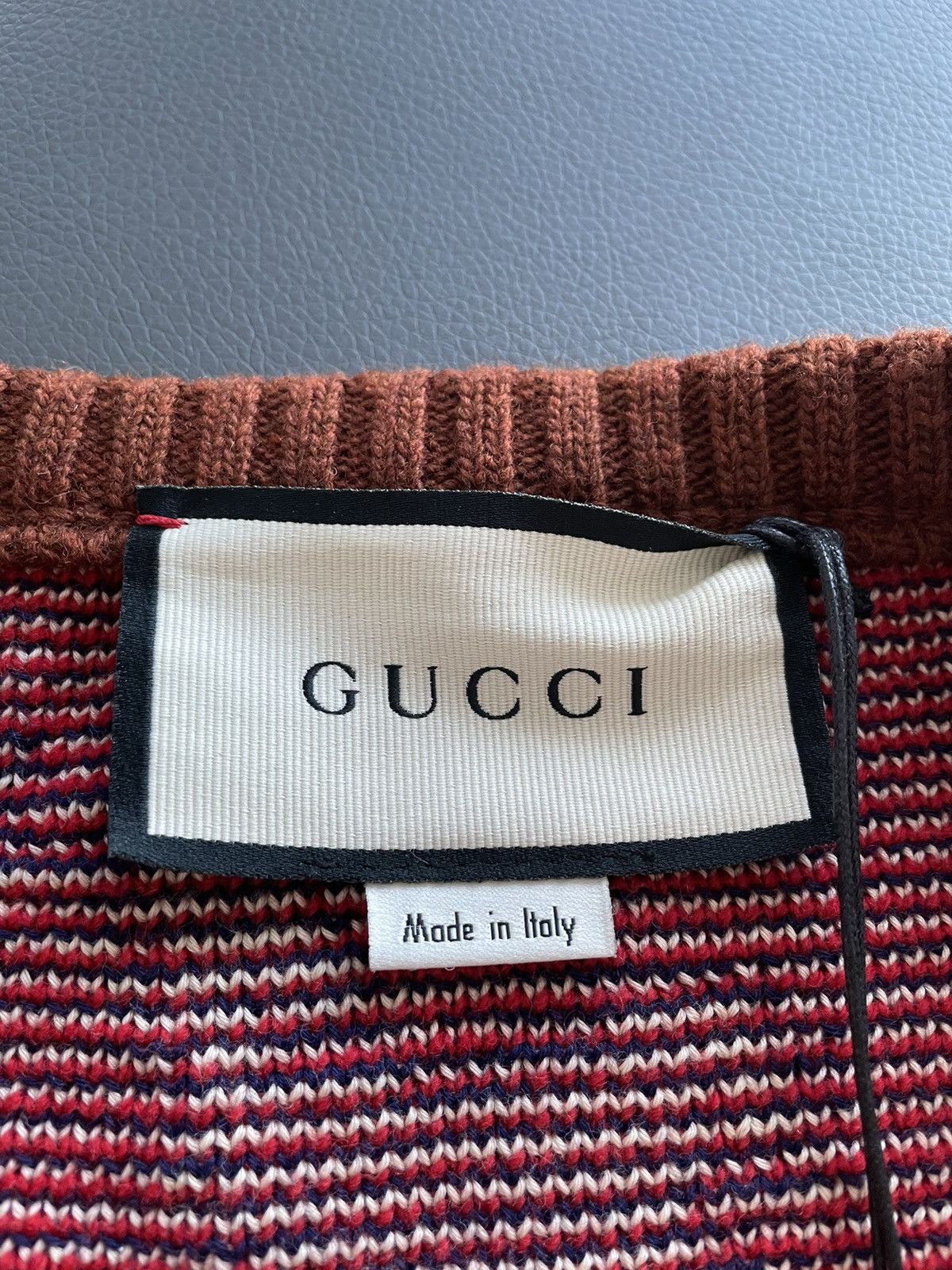 Gucci Brand NEW Super Runway Gucci Logo Vest Sweater Size US S / EU 44-46 / 1 - 4 Thumbnail
