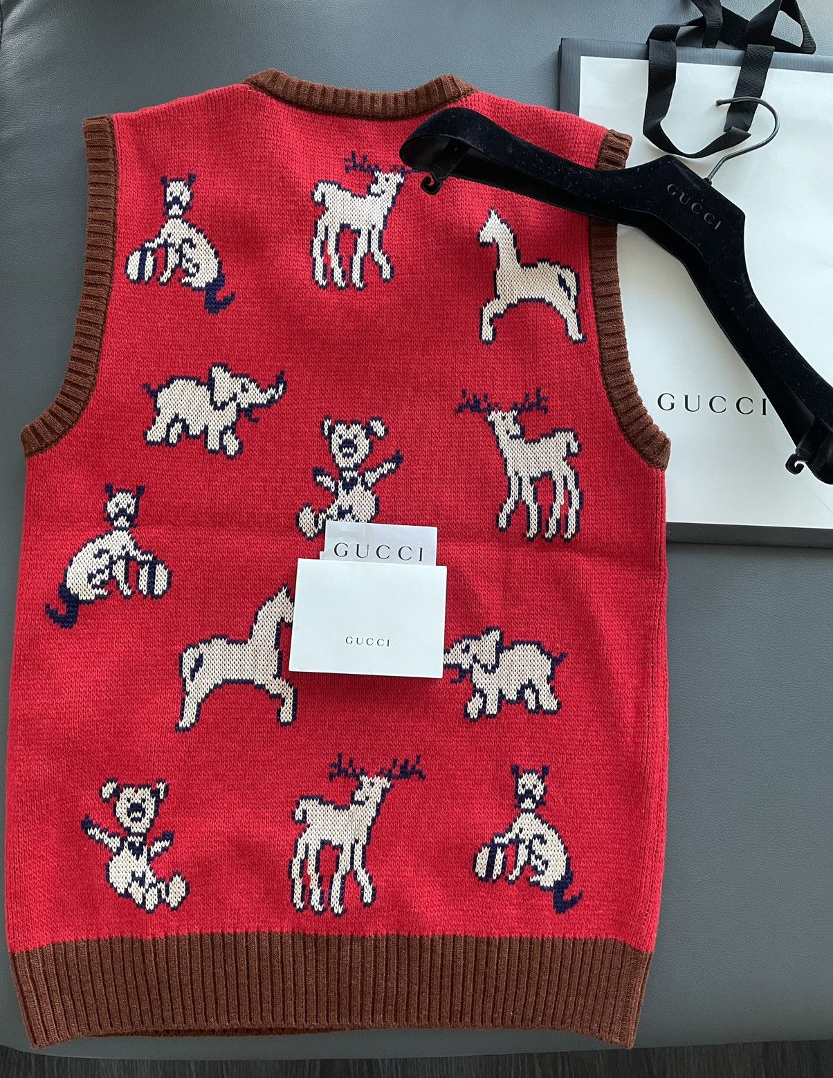 Gucci Rare Brand NEW Limited Edition Runway Sold Out Logo Sweater Size US M / EU 48-50 / 2 - 17 Thumbnail