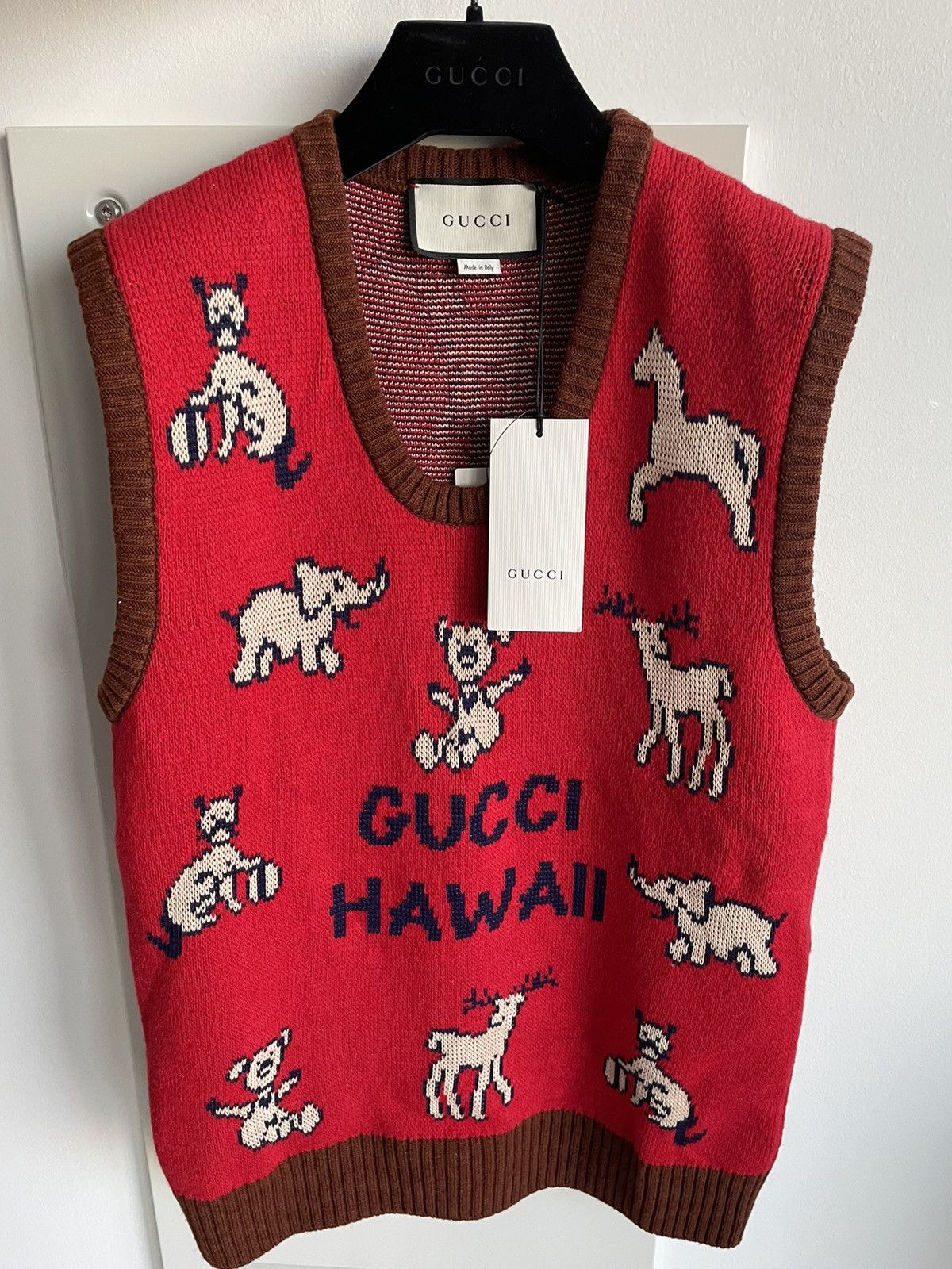 Gucci Rare Brand NEW Limited Edition Runway Sold Out Logo Sweater Size US M / EU 48-50 / 2 - 19 Thumbnail