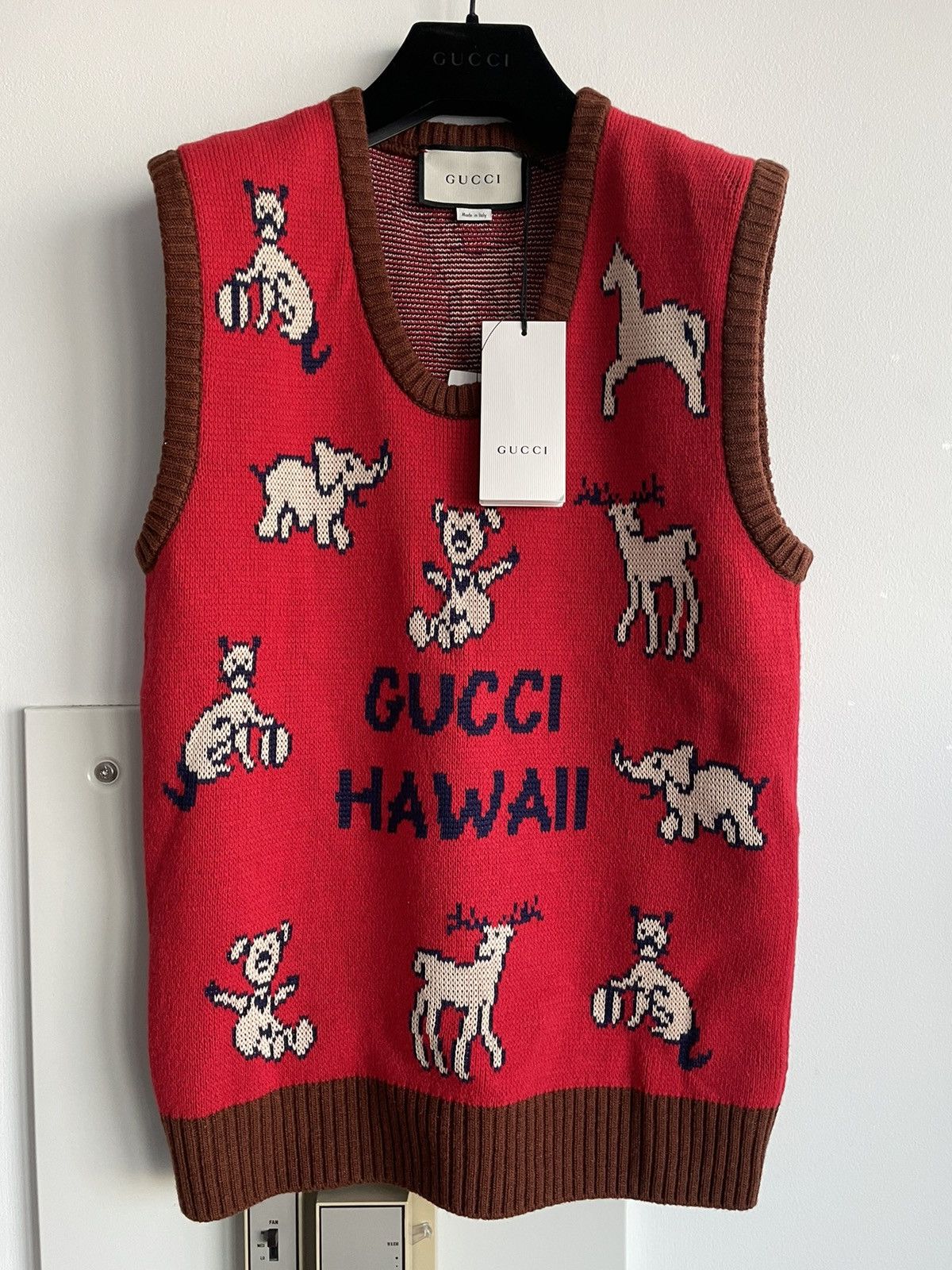 Gucci Rare Brand NEW Limited Edition Runway Sold Out Logo Sweater Size US M / EU 48-50 / 2 - 25 Thumbnail