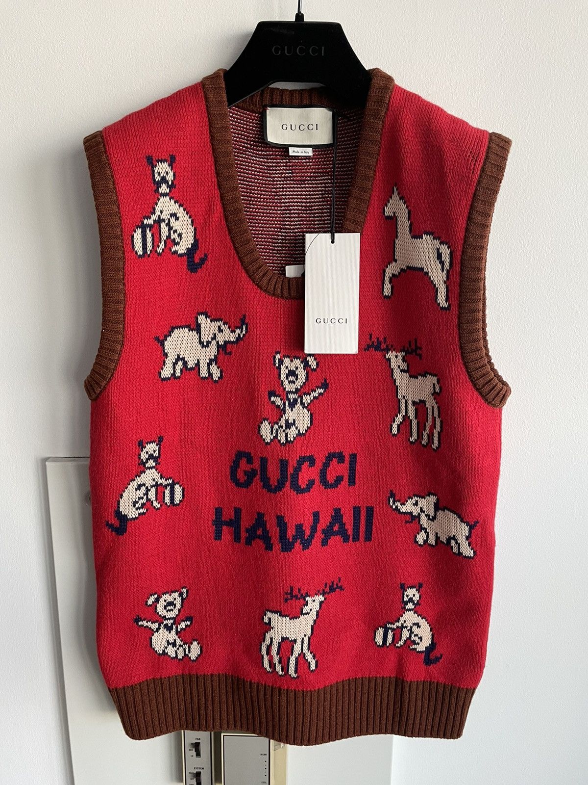 Gucci Rare Brand NEW Limited Edition Runway Sold Out Logo Sweater Size US M / EU 48-50 / 2 - 2 Thumbnail