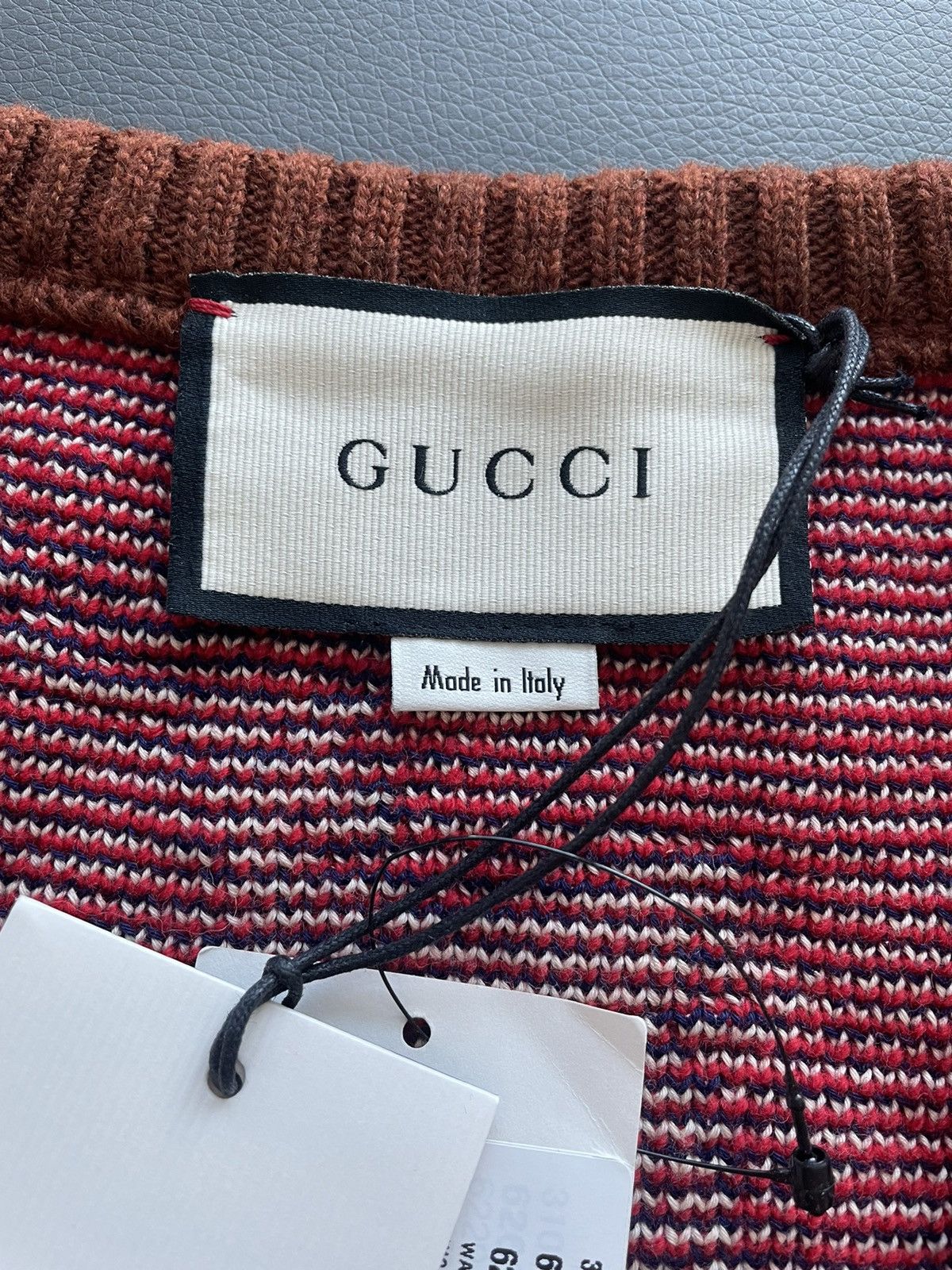 Gucci Rare Brand NEW Limited Edition Runway Sold Out Logo Sweater Size US M / EU 48-50 / 2 - 3 Thumbnail