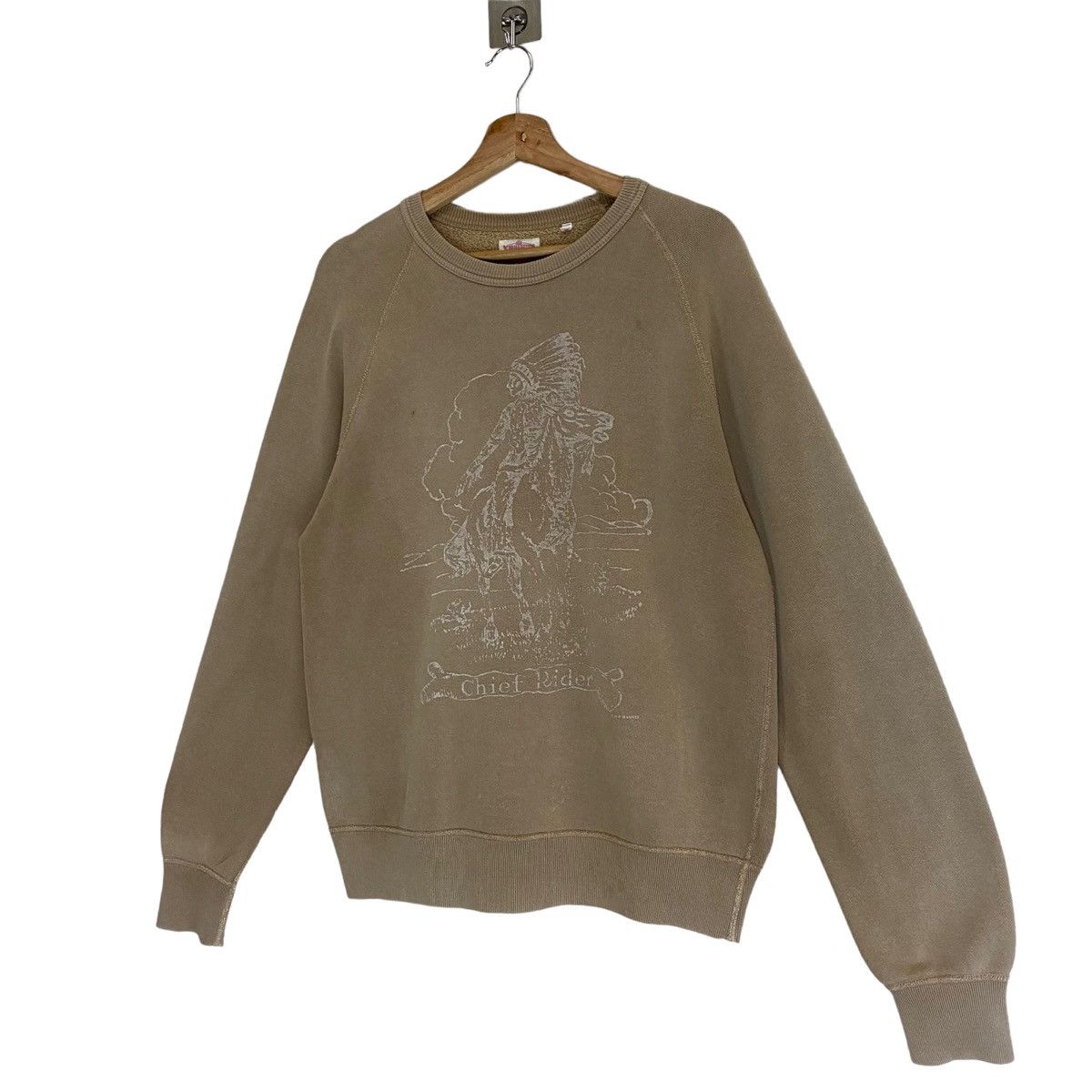 Vintage Vintage Chief Rider Crewneck Sweatshirt Size M Size US M / EU 48-50 / 2 - 3 Thumbnail