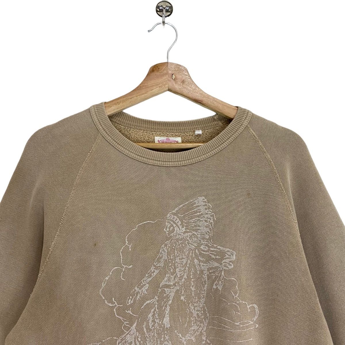 Vintage Vintage Chief Rider Crewneck Sweatshirt Size M Size US M / EU 48-50 / 2 - 4 Thumbnail