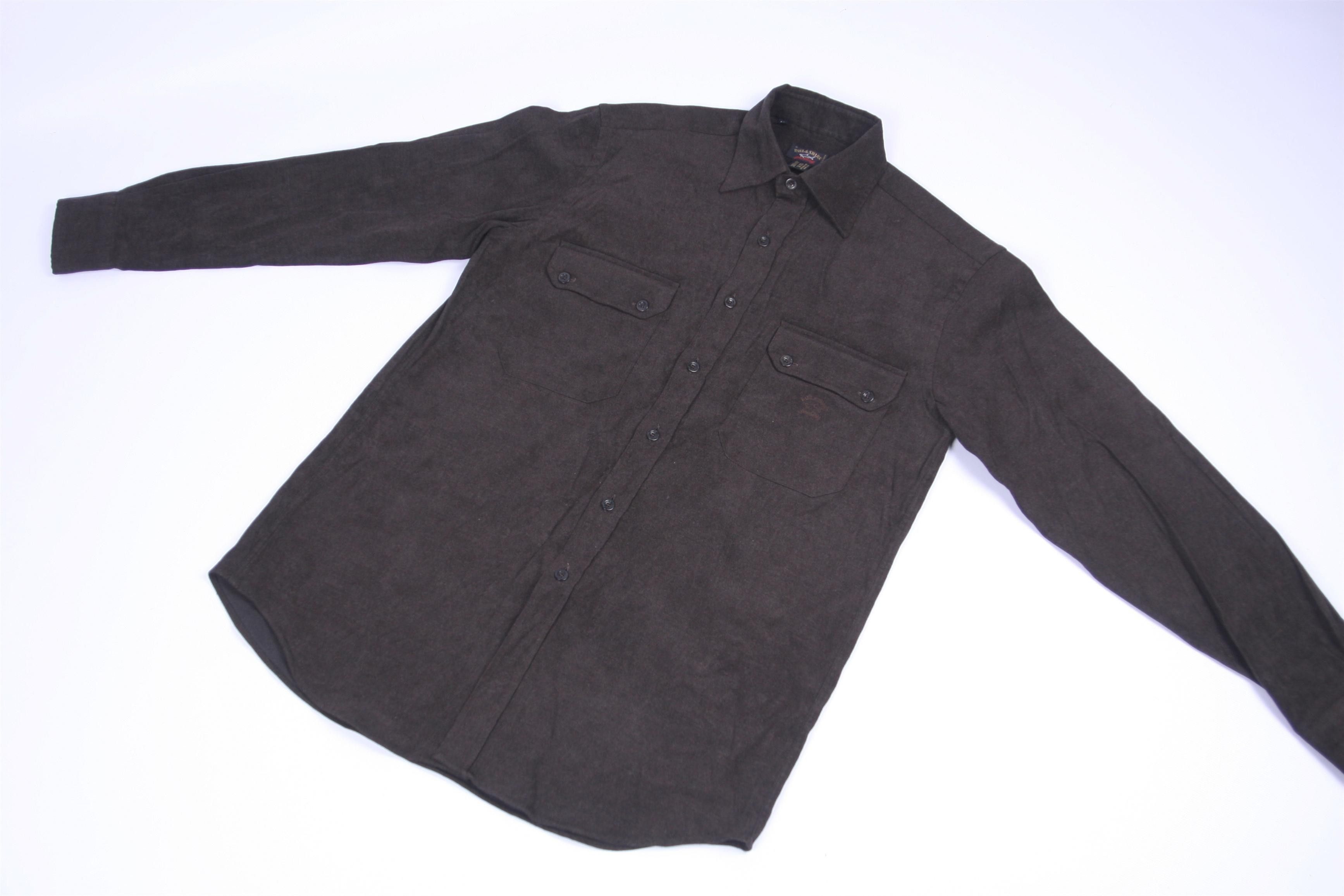 Paul & Shark RARE💥 Paul & Shark Military Pockets Suede Twill Overshirt Size US M / EU 48-50 / 2 - 6 Thumbnail