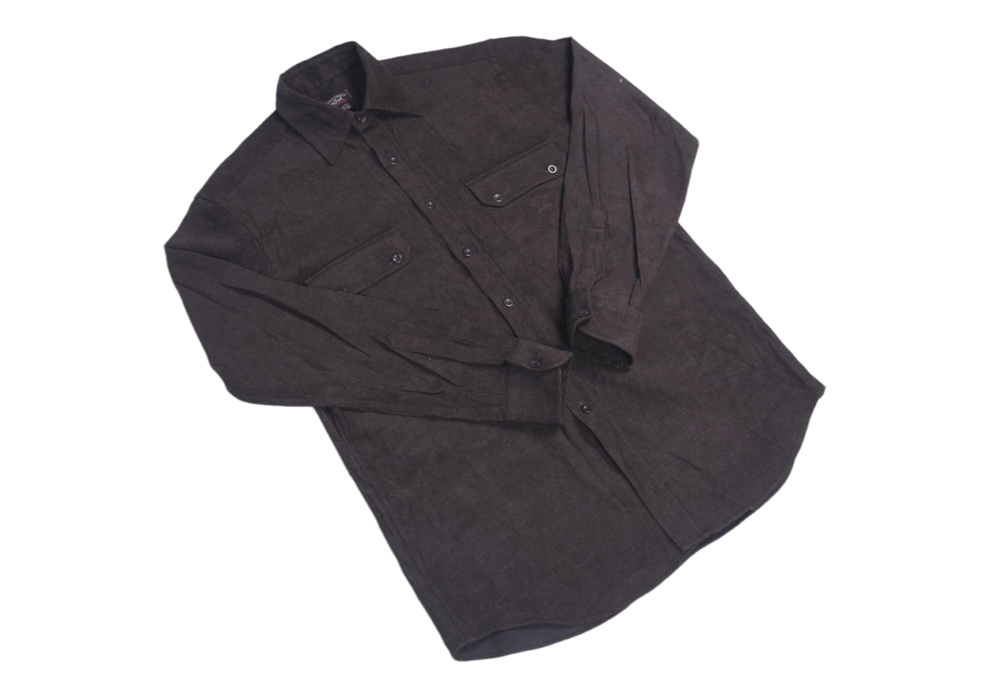 💥RARE💥 Paul & Shark Military Pockets Suede Twill Overshirt