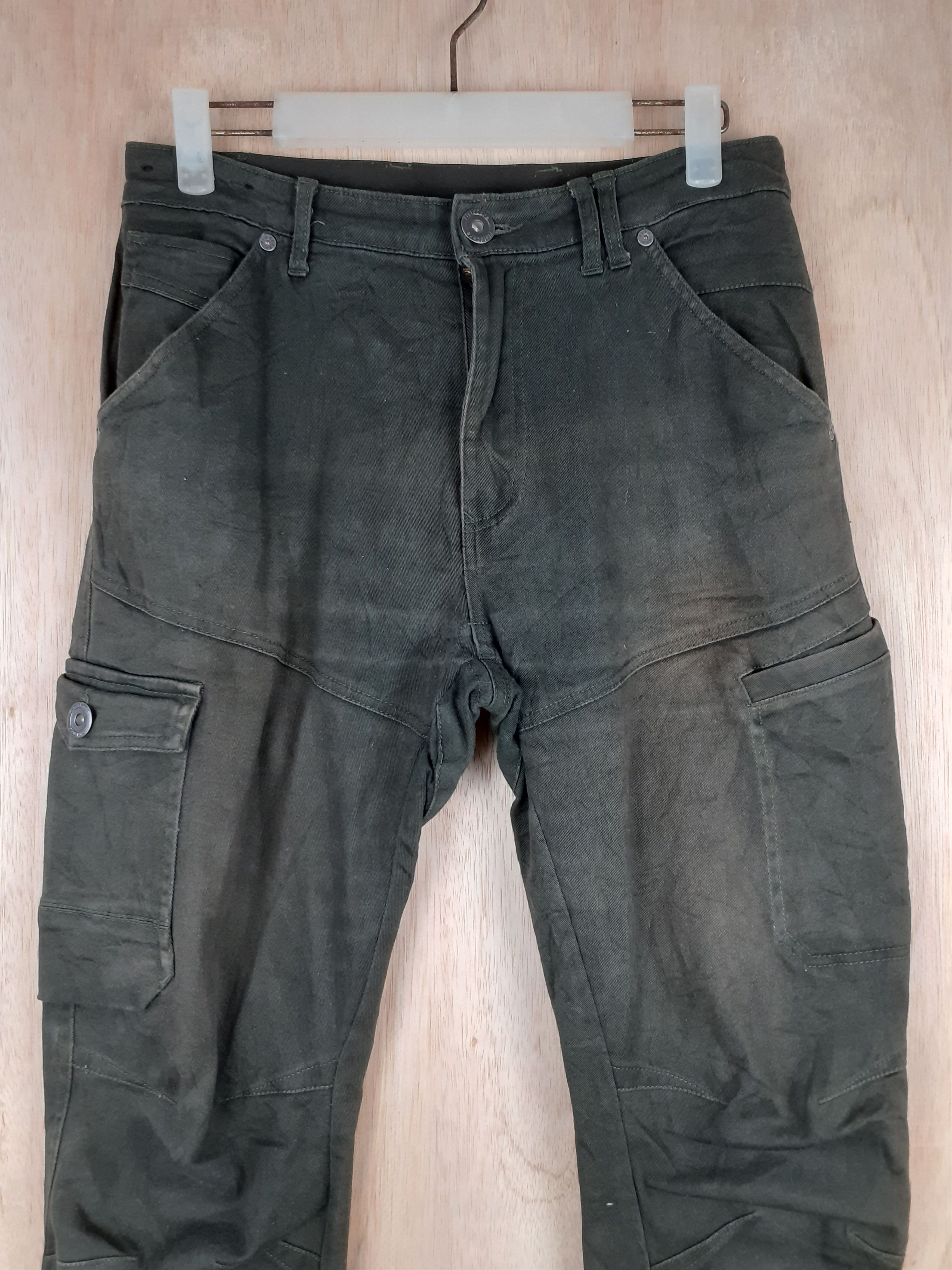 Faded Glory Field Core gray utility multi pocket cargo pants #S230 Size US 31 - 2 Thumbnail