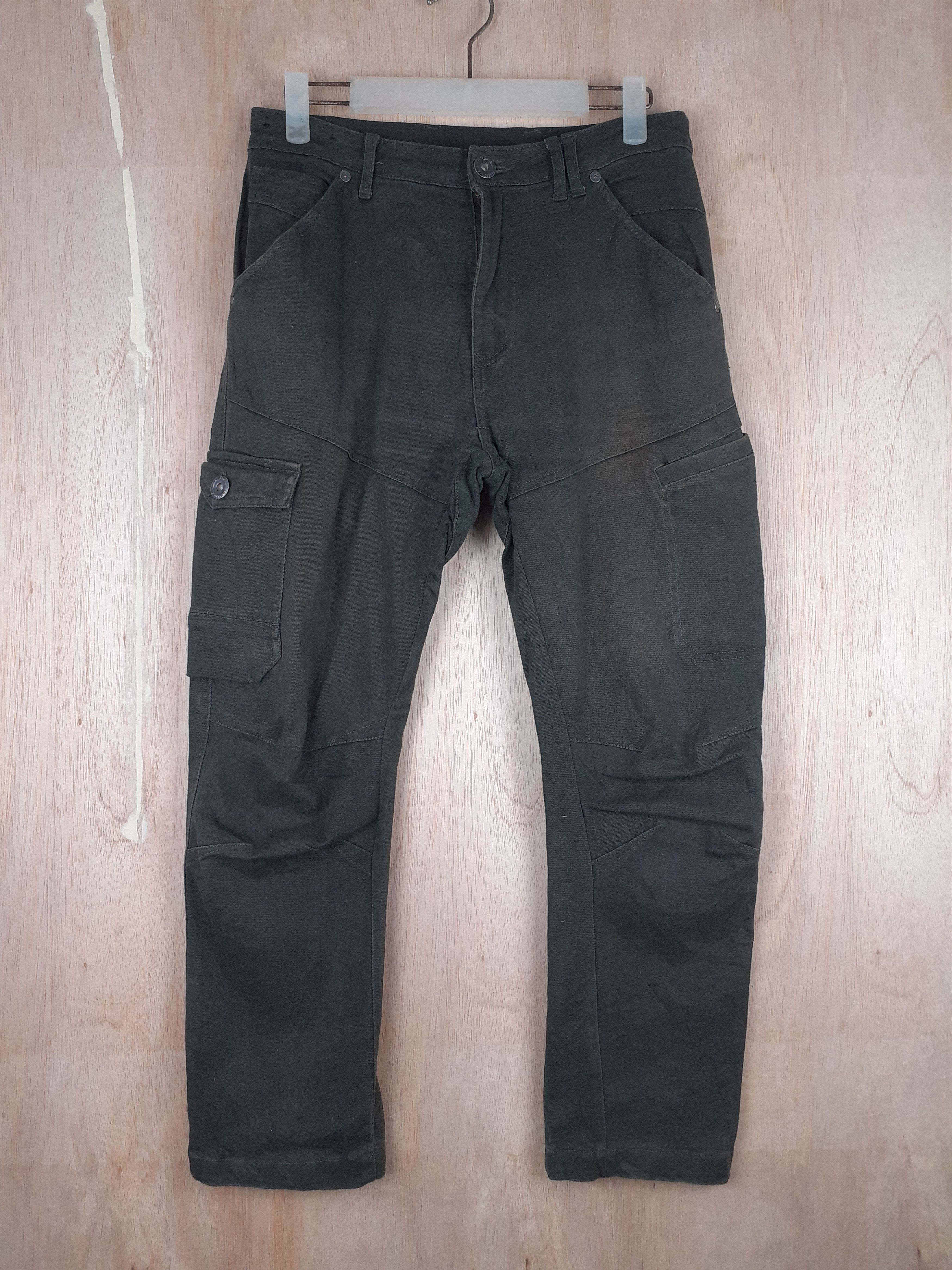 Faded Glory Field Core gray utility multi pocket cargo pants #S230 Size US 31 - 1 Thumbnail