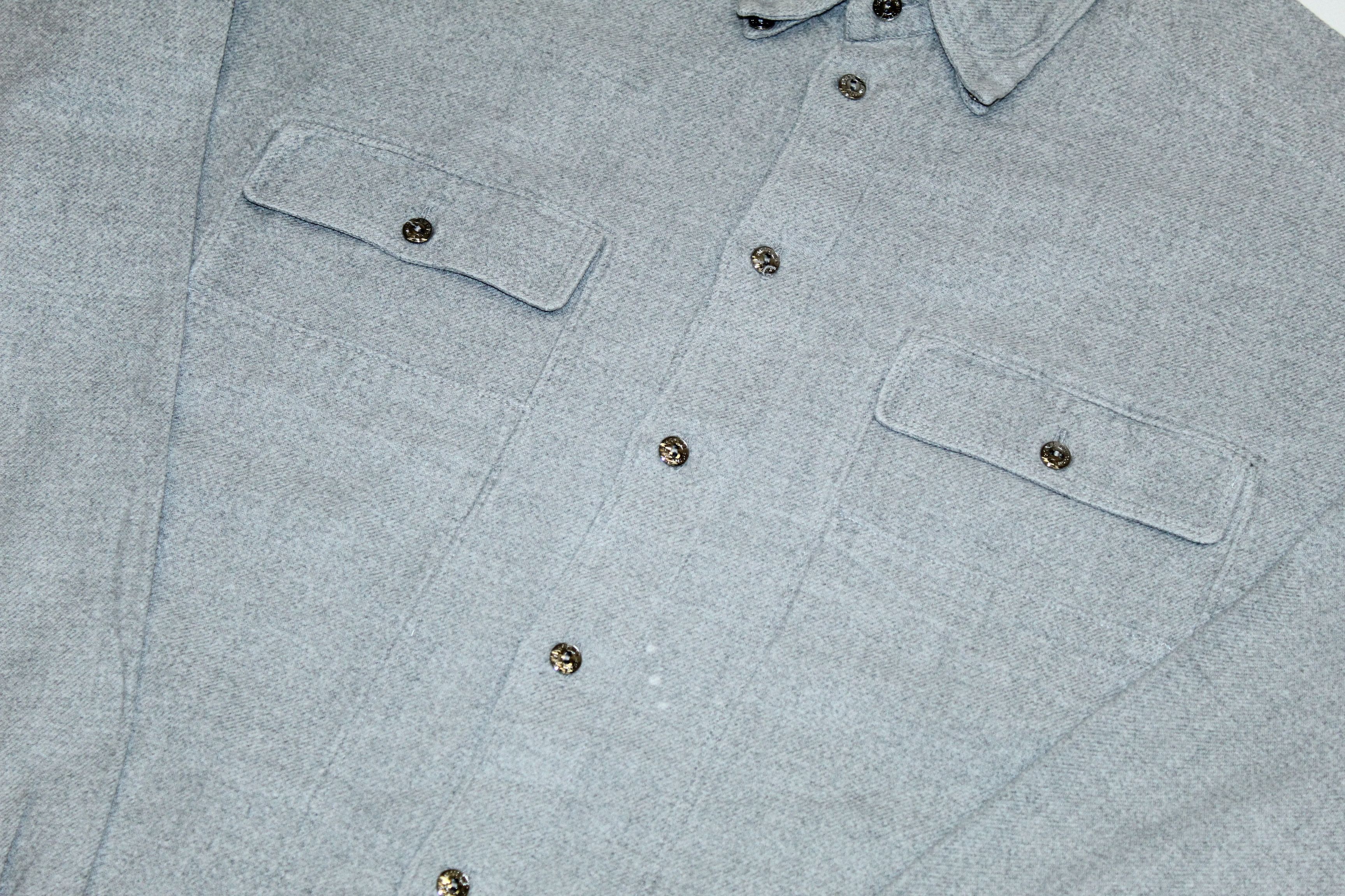 Versace VTG💥 Versace Rugged flannel Moleskine button down Shirt Size US L / EU 52-54 / 3 - 6 Thumbnail