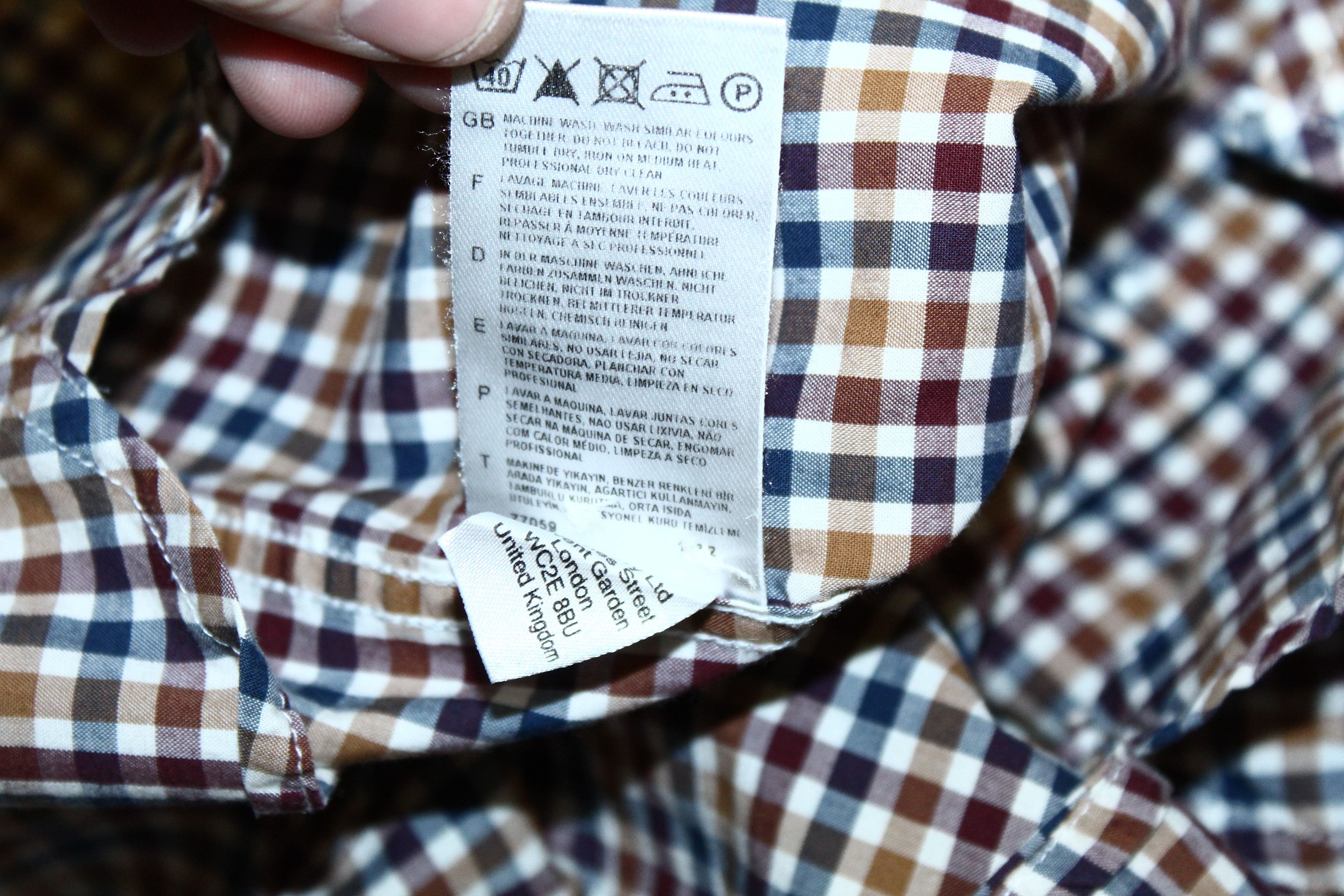 Fred Perry Fred Perry Logo Embroid Double Check Button down Shirt Size US S / EU 44-46 / 1 - 8 Thumbnail