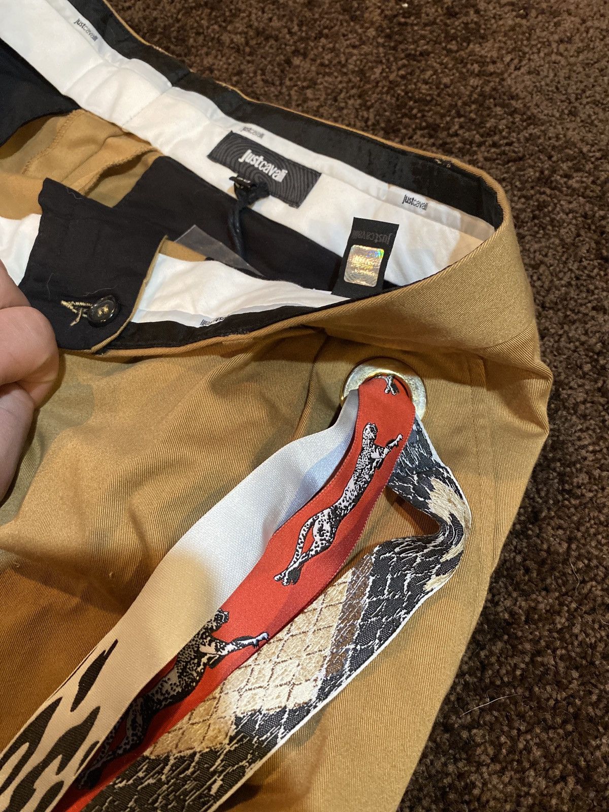 Designer × Just Cavalli Justcavalli brand new men’s pants Size US 32 / EU 48 - 3 Thumbnail