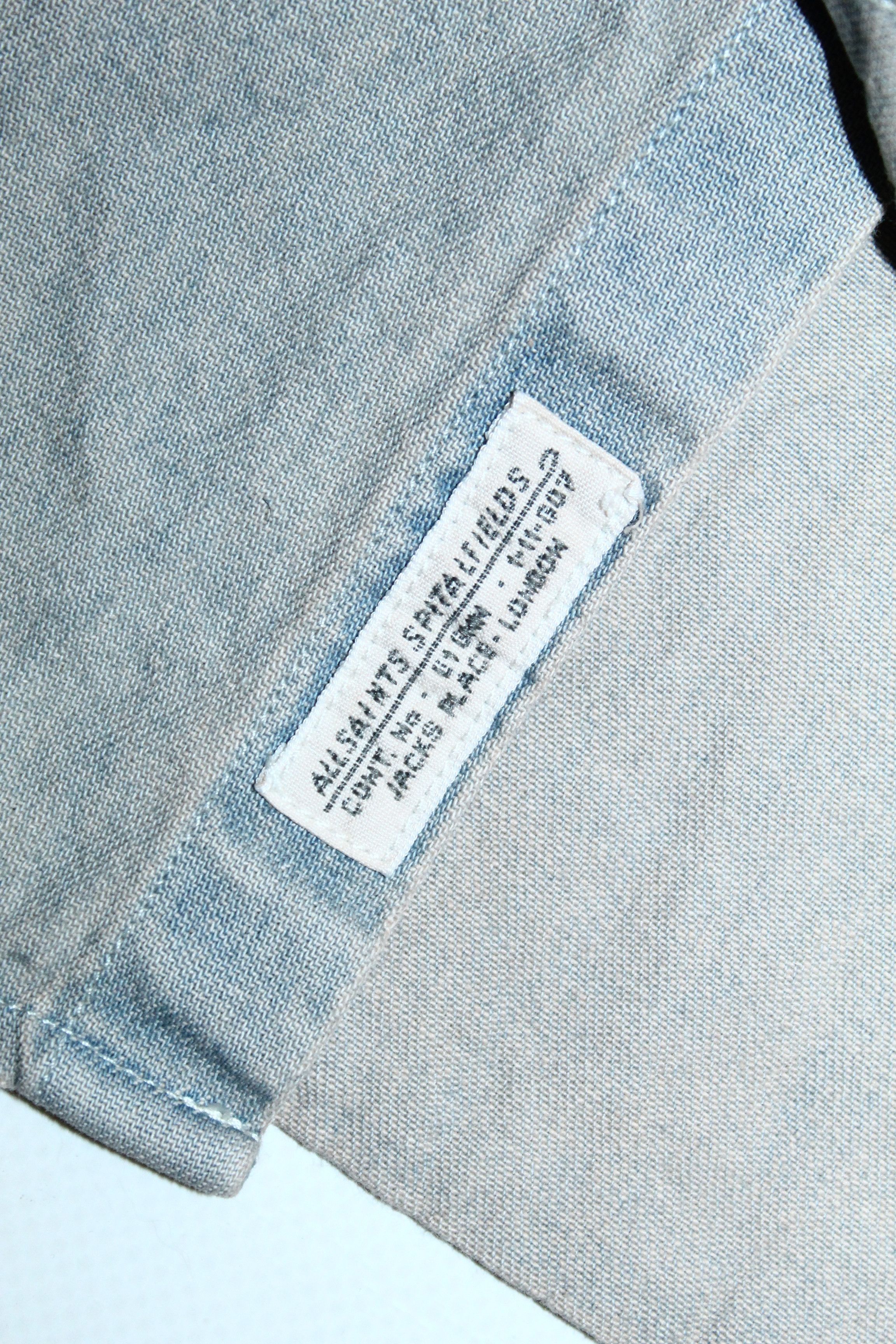 Allsaints Papillon S/S Denim Shirt