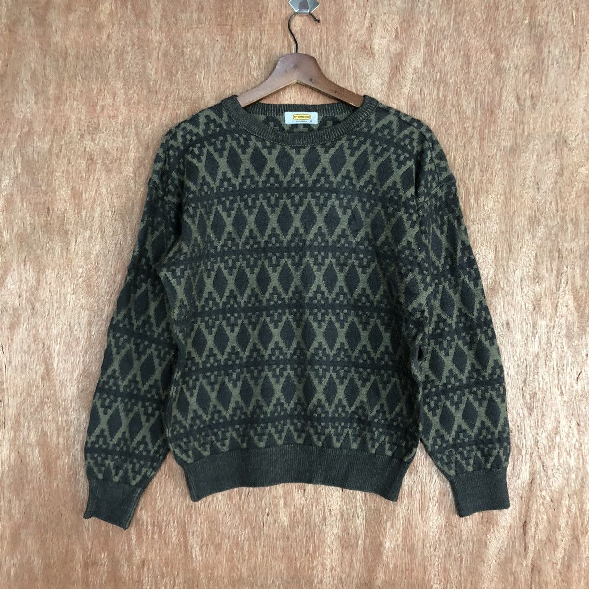 Japanese Brand DLL Intermezzo Grey Knitwear art japan vintage #c669 Size US M / EU 48-50 / 2 - 1 Thumbnail