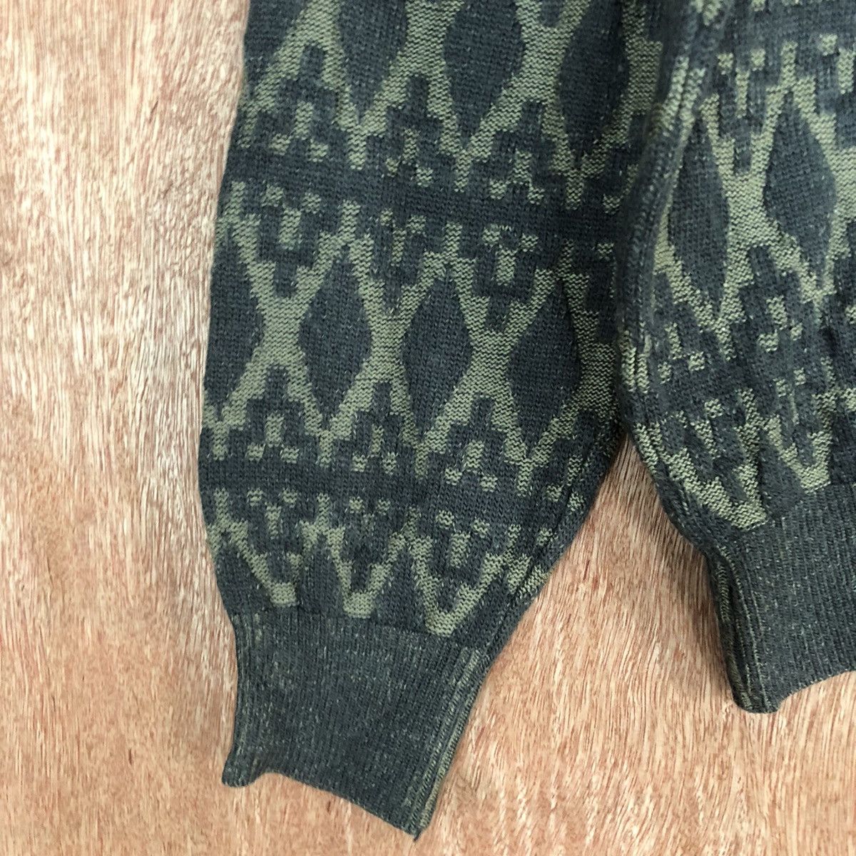 Japanese Brand DLL Intermezzo Grey Knitwear art japan vintage #c669 Size US M / EU 48-50 / 2 - 6 Thumbnail