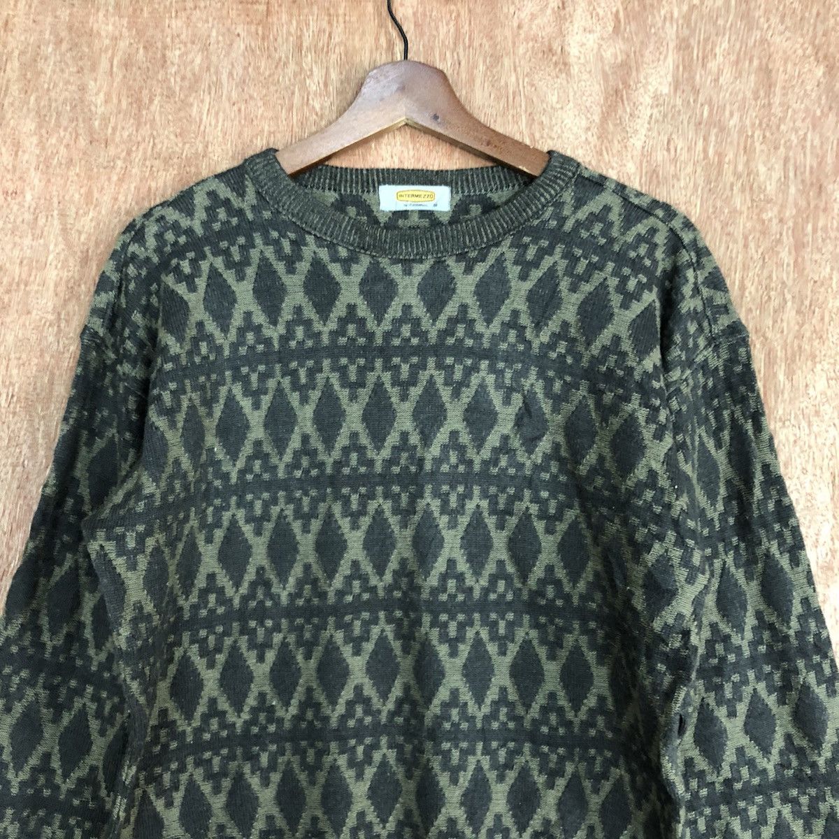Japanese Brand DLL Intermezzo Grey Knitwear art japan vintage #c669 Size US M / EU 48-50 / 2 - 2 Thumbnail