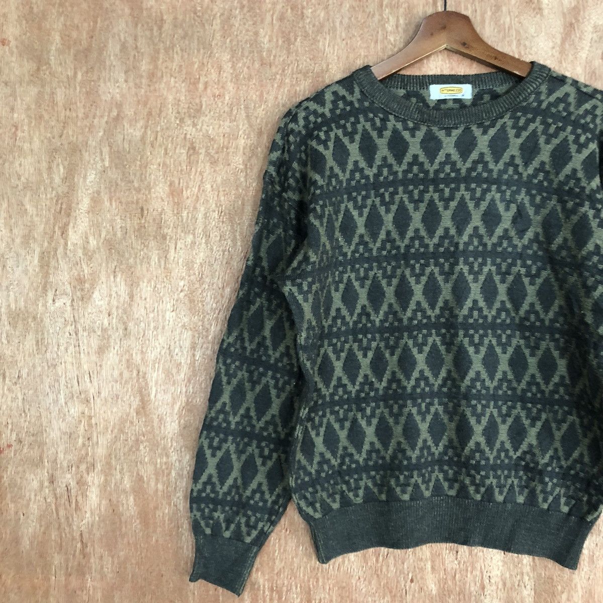 Japanese Brand DLL Intermezzo Grey Knitwear art japan vintage #c669 Size US M / EU 48-50 / 2 - 7 Thumbnail