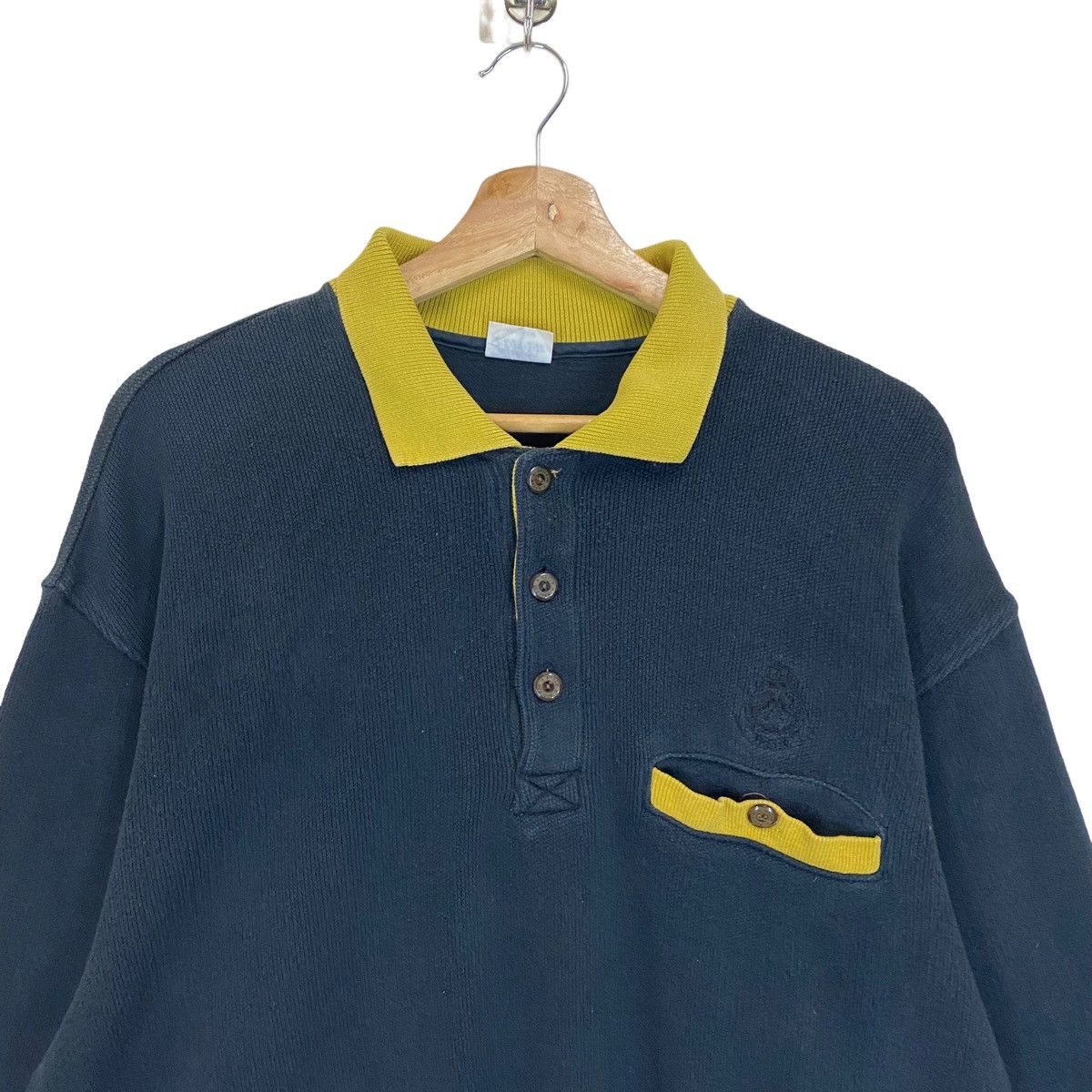 Asics × Vintage Vintage 90s Prolook by Asics Sweatshirt Size M Size US M / EU 48-50 / 2 - 4 Thumbnail