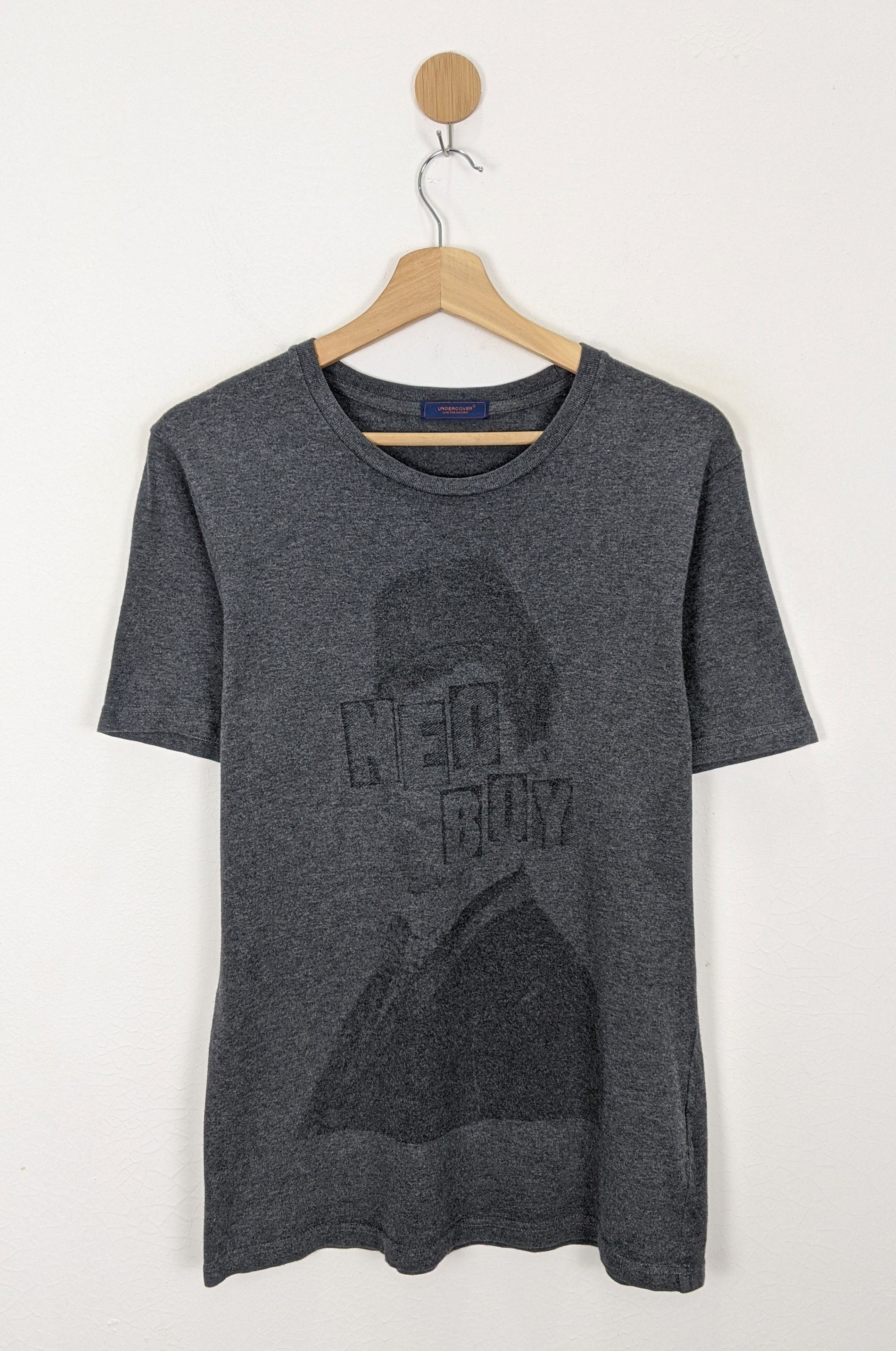 Undercover Crew-Neck T-shirt with NEO BOY Print men