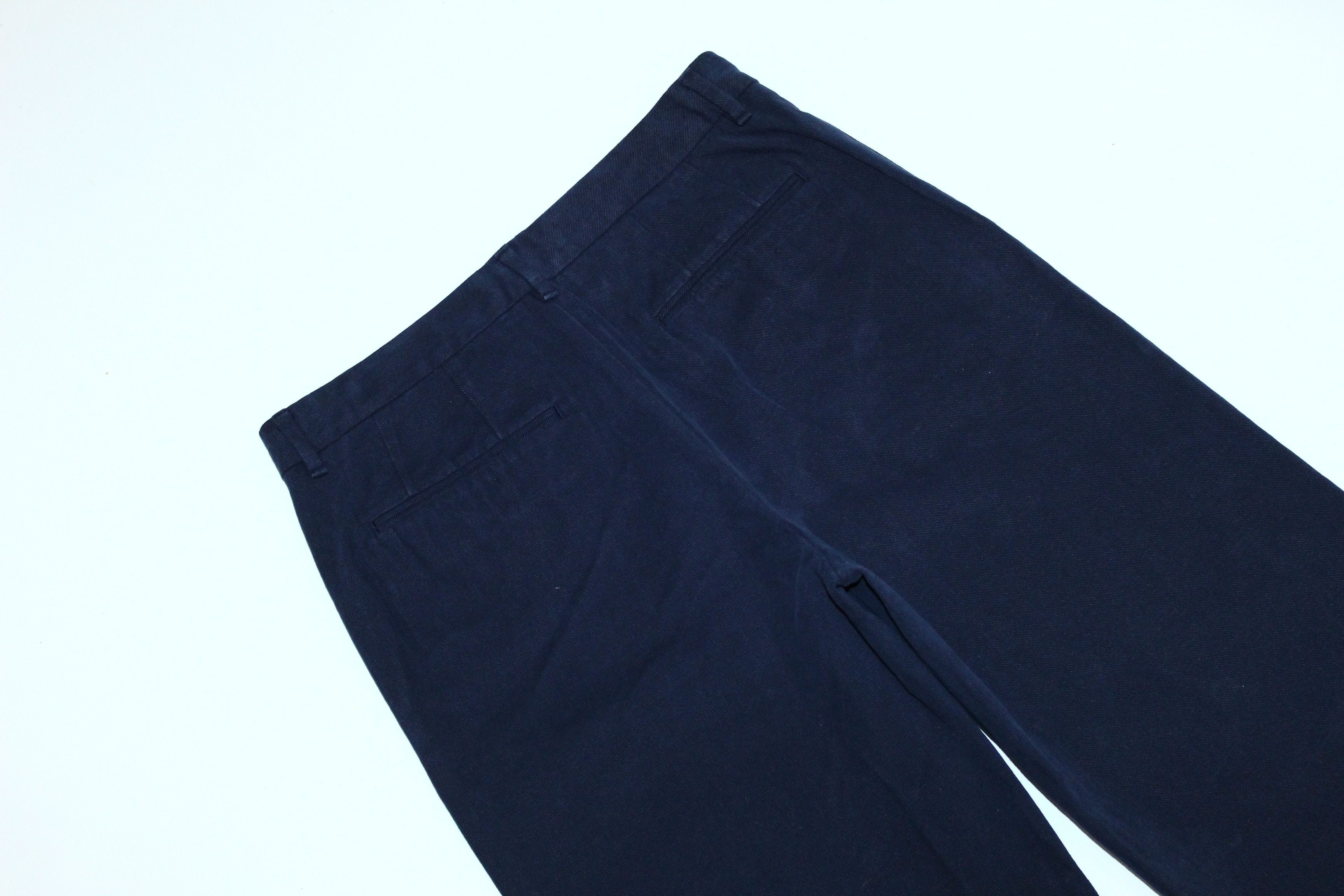 Japanese Brand Ines De La Fressange Paris x UniQlo Twill Wide Leg Pants Size 28" / US 6 / IT 42 - 8 Thumbnail