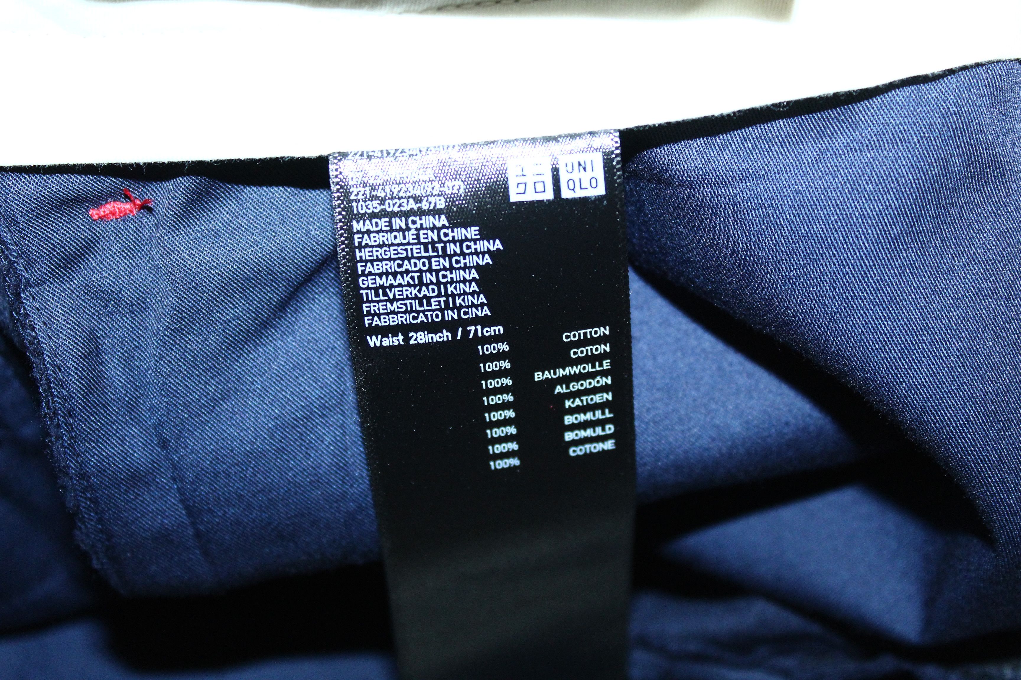 Japanese Brand Ines De La Fressange Paris x UniQlo Twill Wide Leg Pants Size 28" / US 6 / IT 42 - 7 Thumbnail