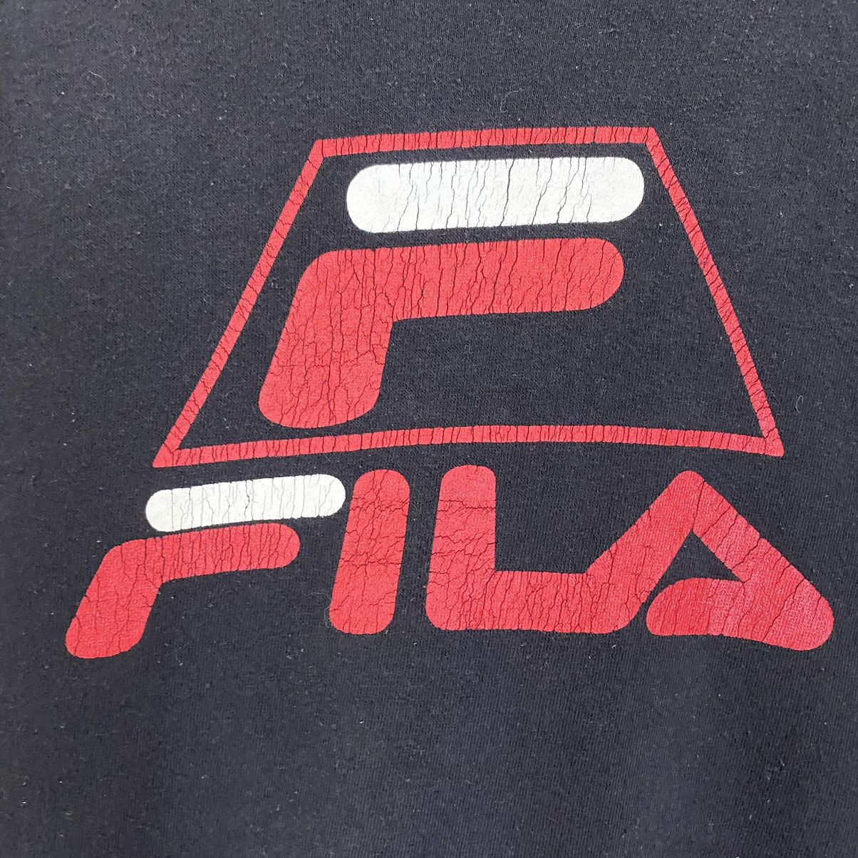 Fila × Vintage Vintage 90s Fila Big Logo Crewneck Sweatshirt Size M Size US M / EU 48-50 / 2 - 4 Thumbnail