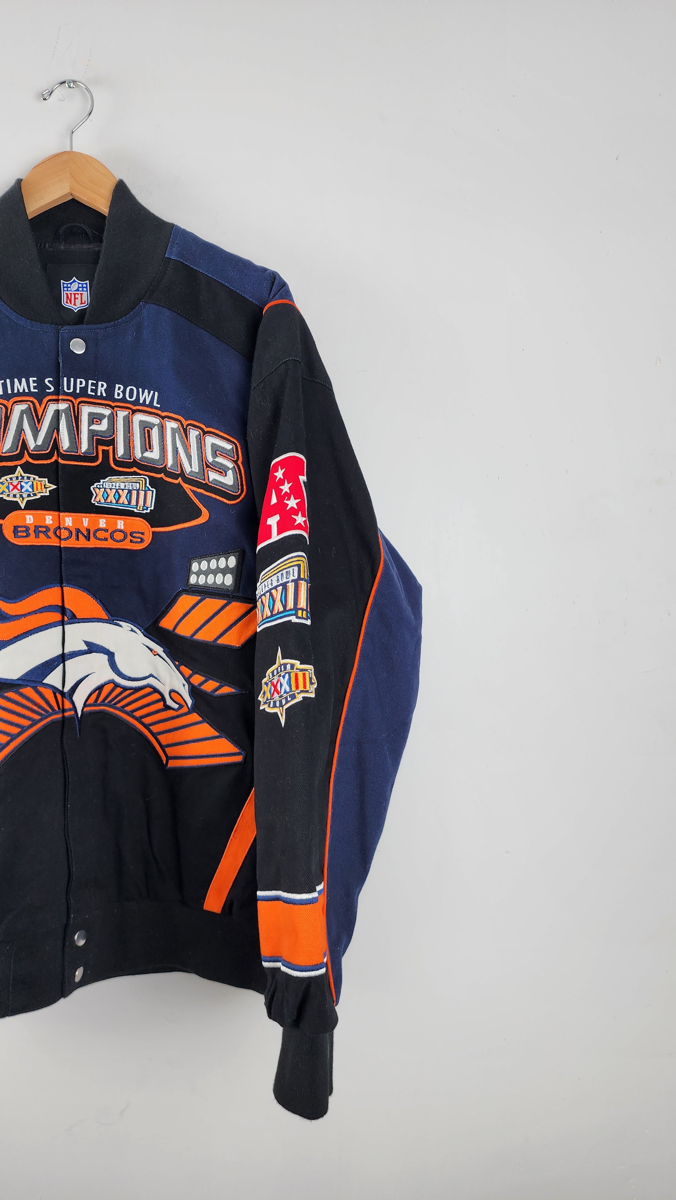 NFL 2x Super Bowl Champions Denver Broncos Jacket Size US XL / EU 56 / 4 - 6 Thumbnail
