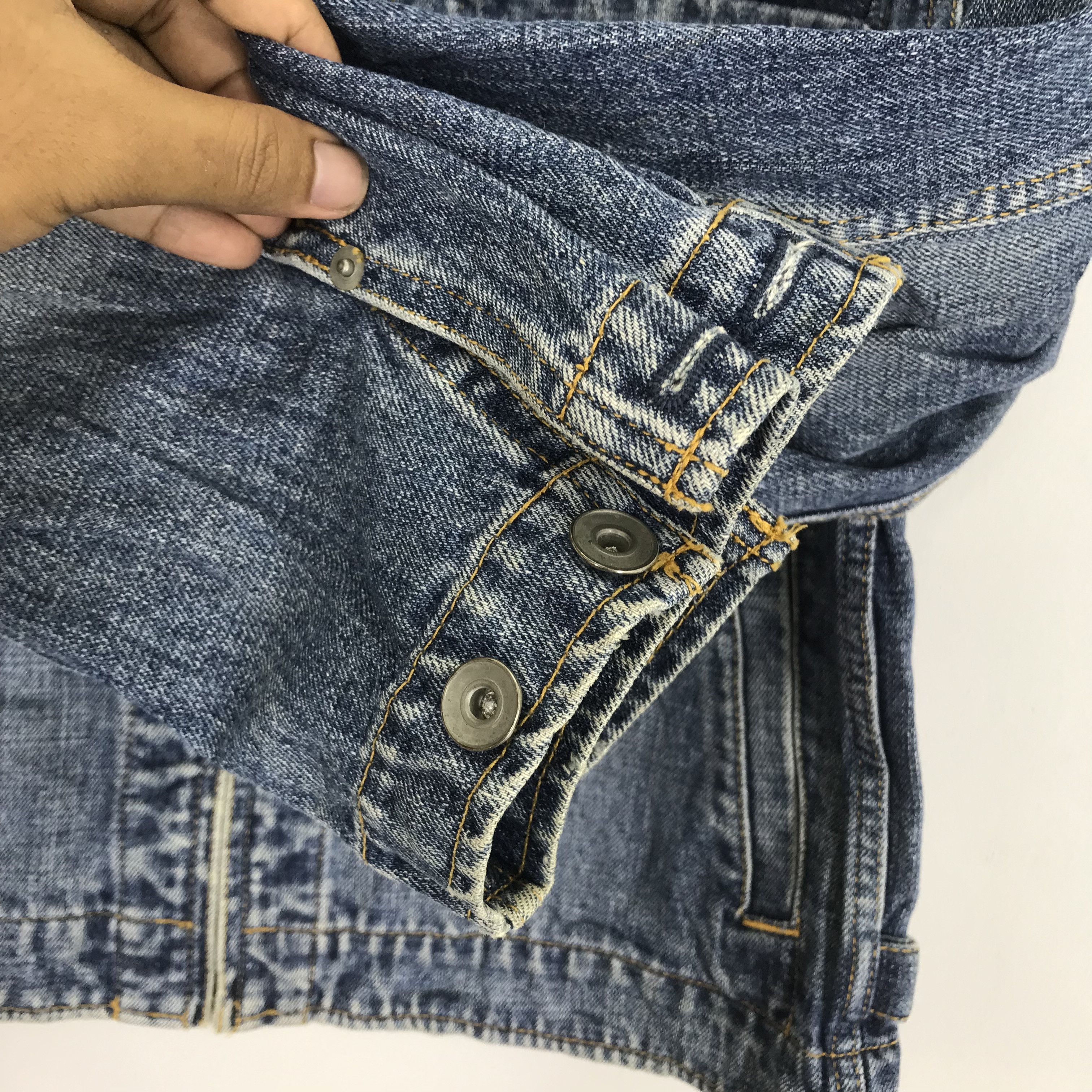 Uniqlo Denim Jeans Trucker Jacket Faded Blue Punk Rock Jacket Size US M / EU 48-50 / 2 - 5 Thumbnail