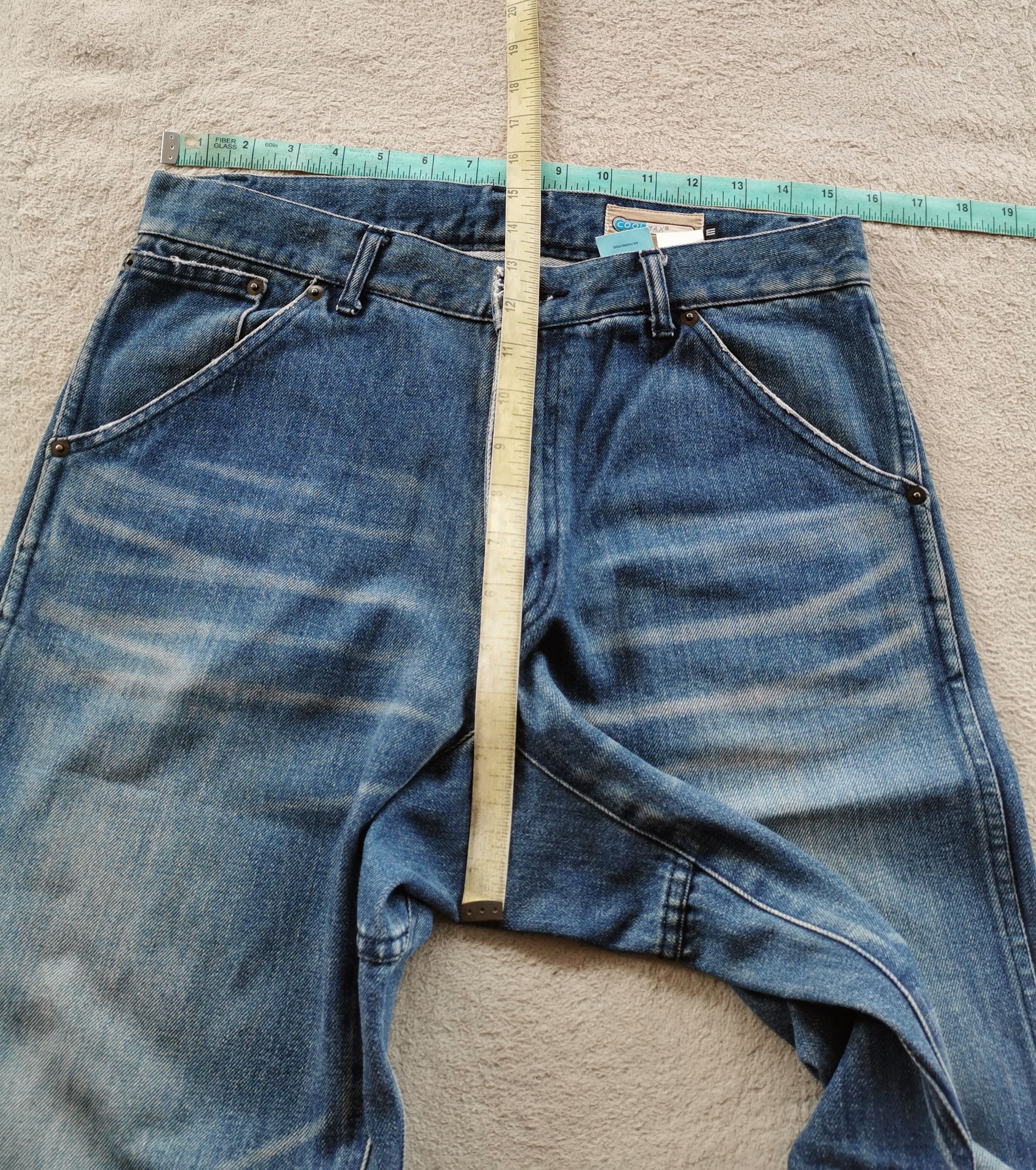 DuPont Hosu Japan Coolmax Faded Jeans Size US 31 - 7 Thumbnail