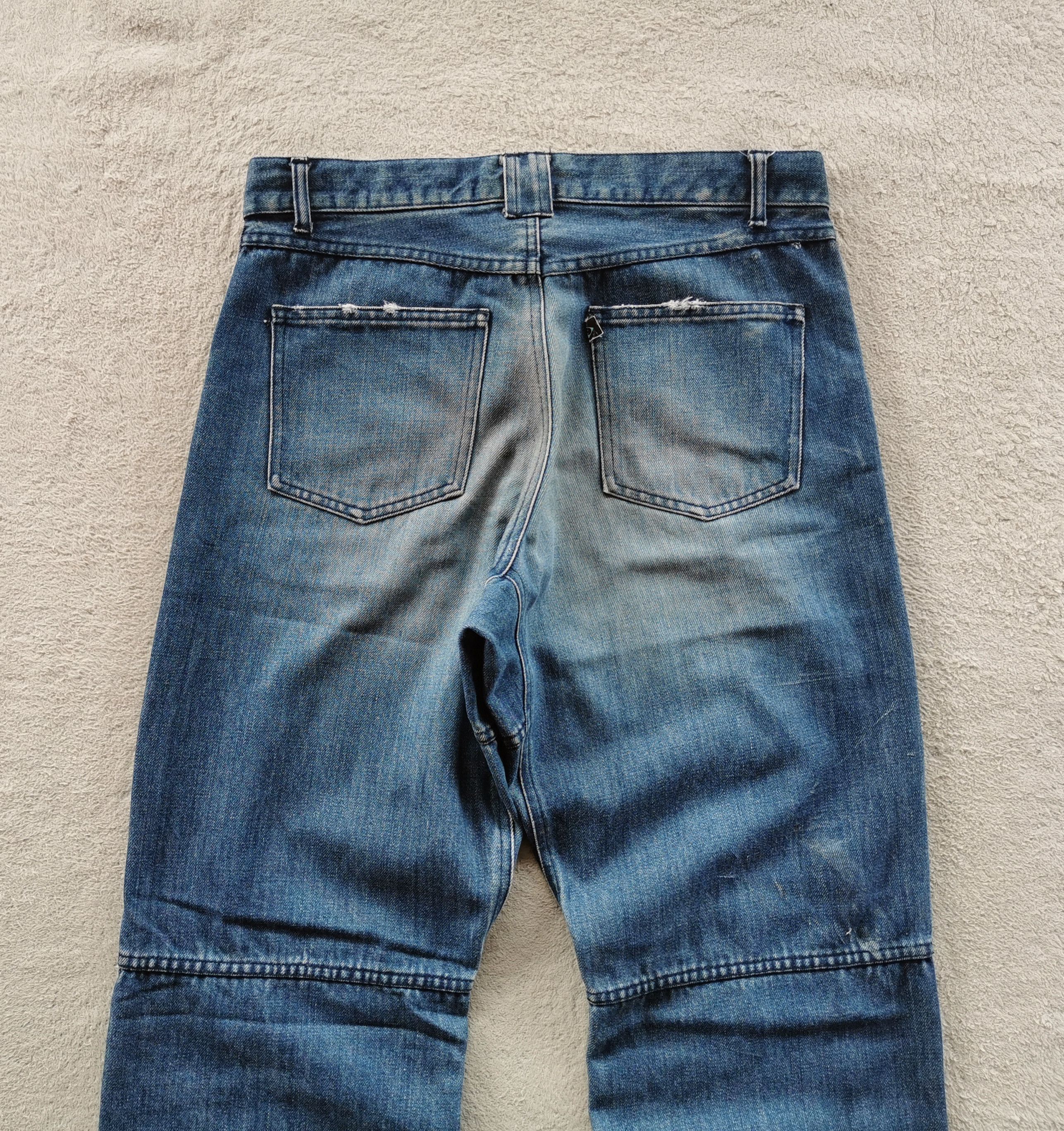 DuPont Hosu Japan Coolmax Faded Jeans Size US 31 - 3 Thumbnail
