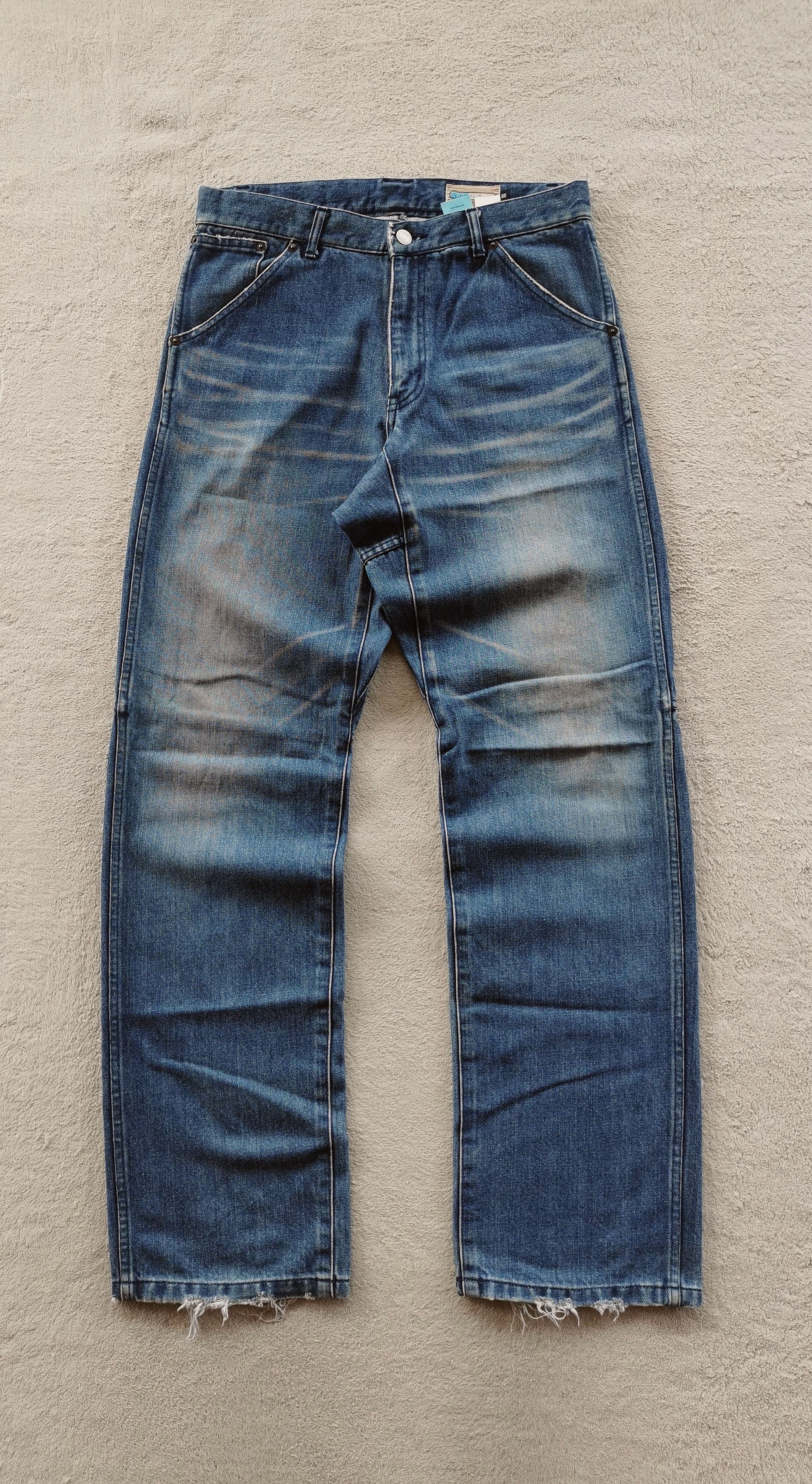 DuPont Hosu Japan Coolmax Faded Jeans Size US 31 - 2 Thumbnail