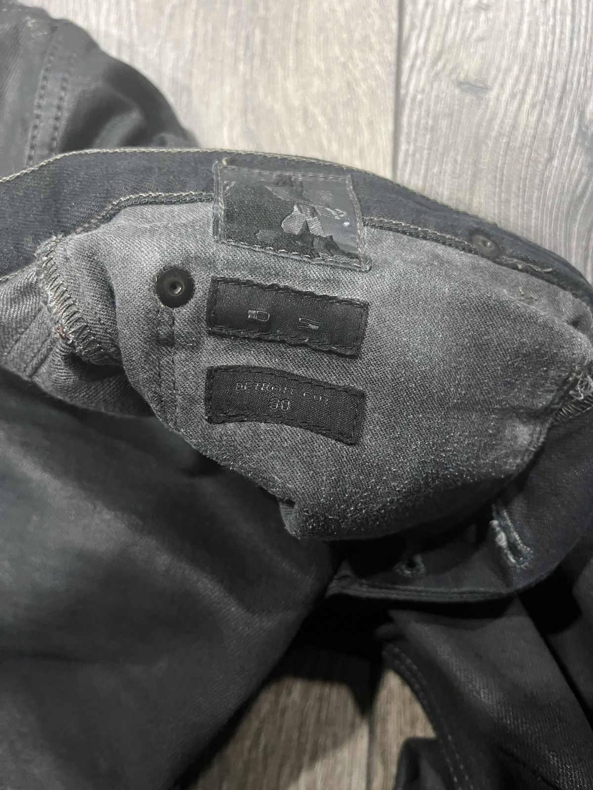 Rick Owens Rick Owens Waxed Detroit Denim Size US 30 / EU 46 - 5 Thumbnail