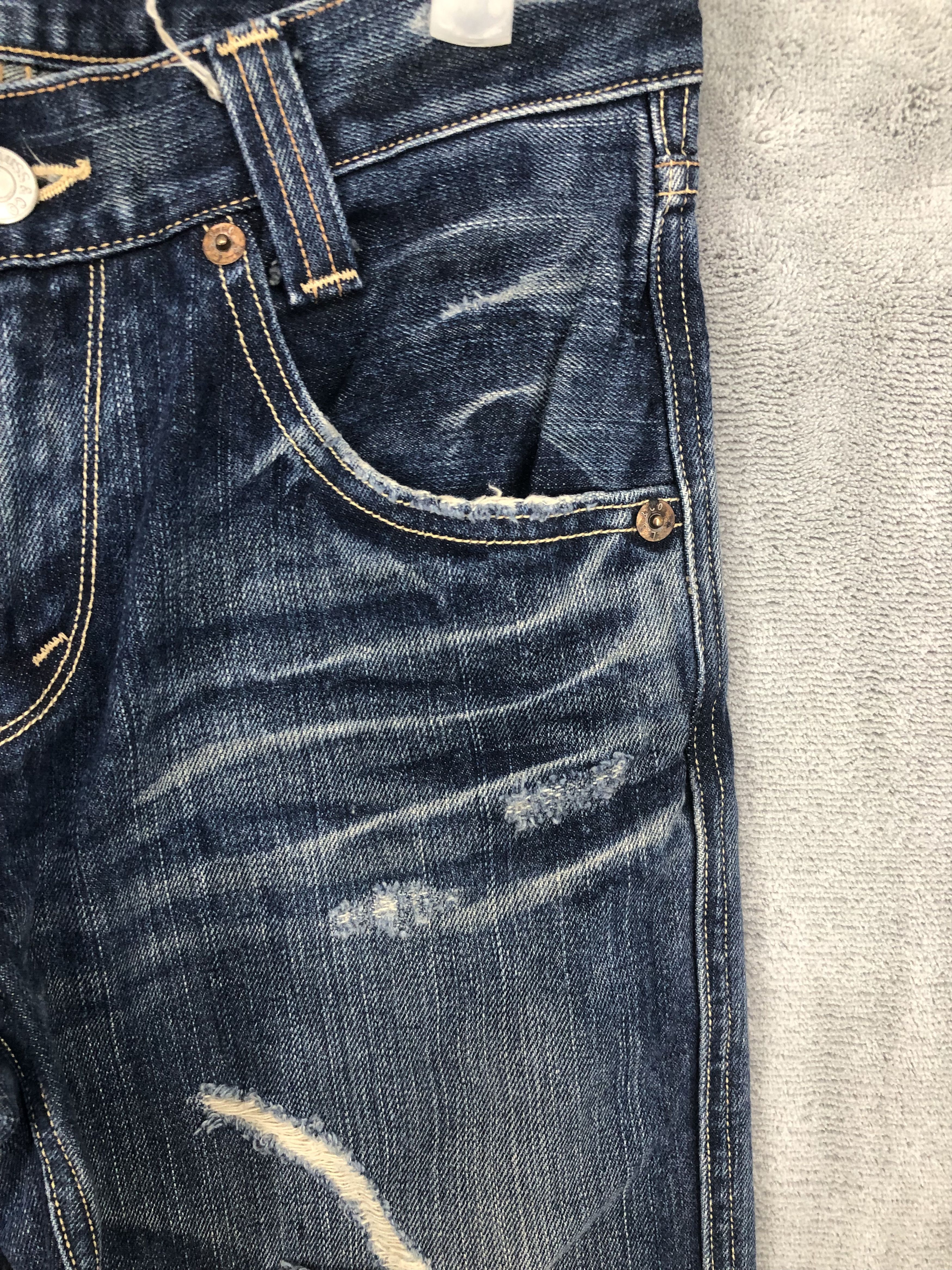 Levi's Levis 702 Distressed Jeans 28x30 - T78 Size US 28 / EU 44 - 6 Thumbnail