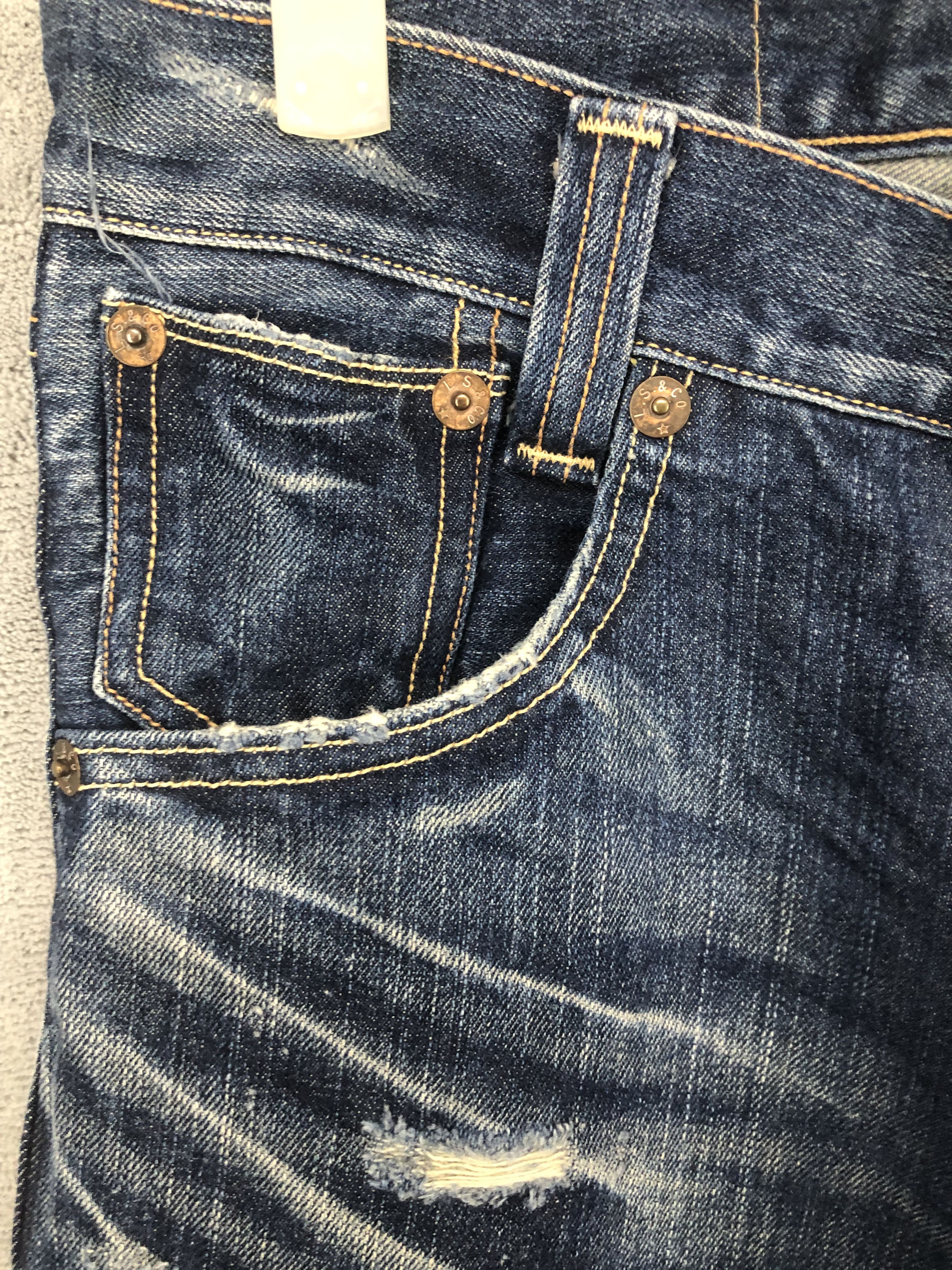 Levi's Levis 702 Distressed Jeans 28x30 - T78 Size US 28 / EU 44 - 5 Thumbnail