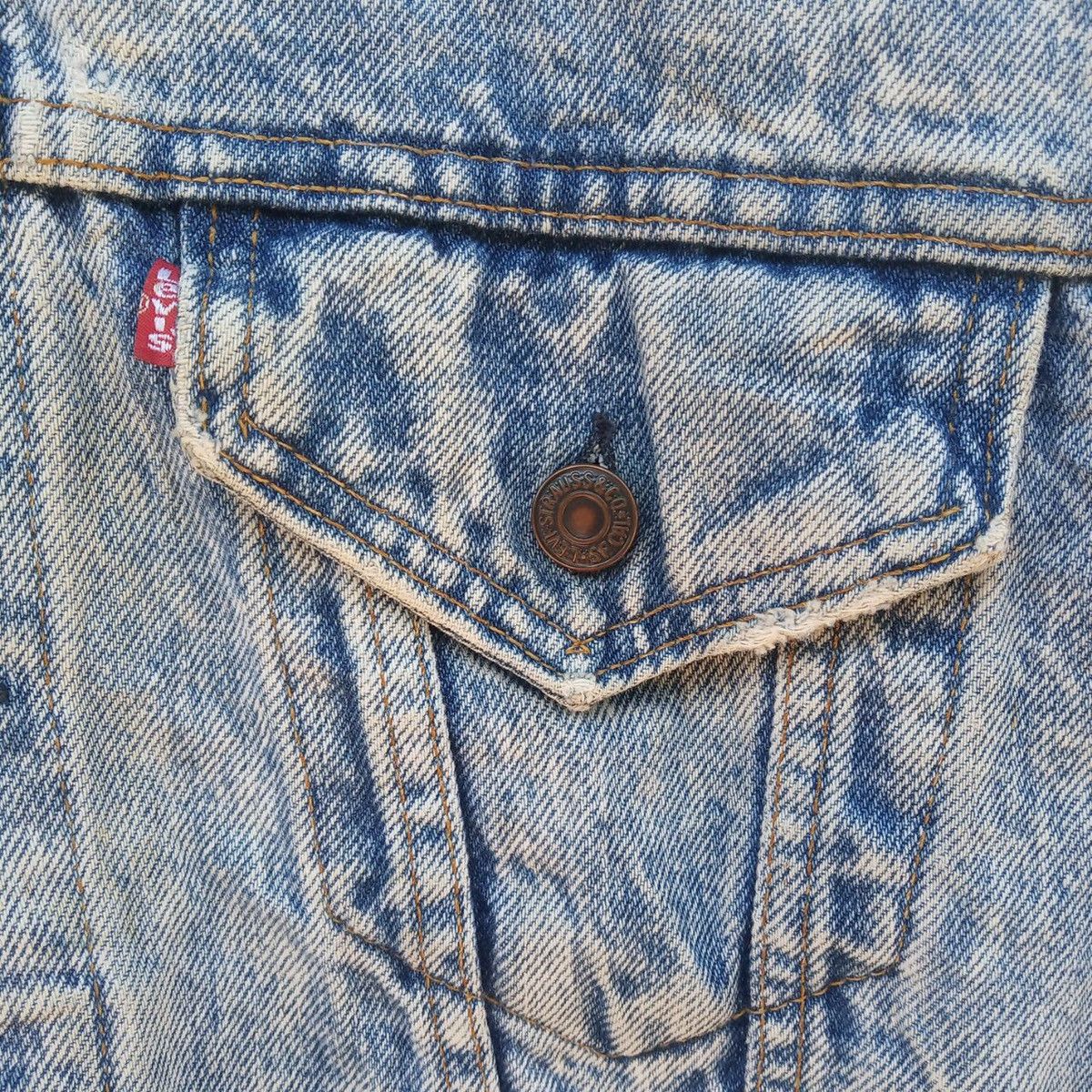 Levi's Levi’s Trucker Jacket Acid Wash 90s Button Down Jacket Size US M / EU 48-50 / 2 - 5 Thumbnail