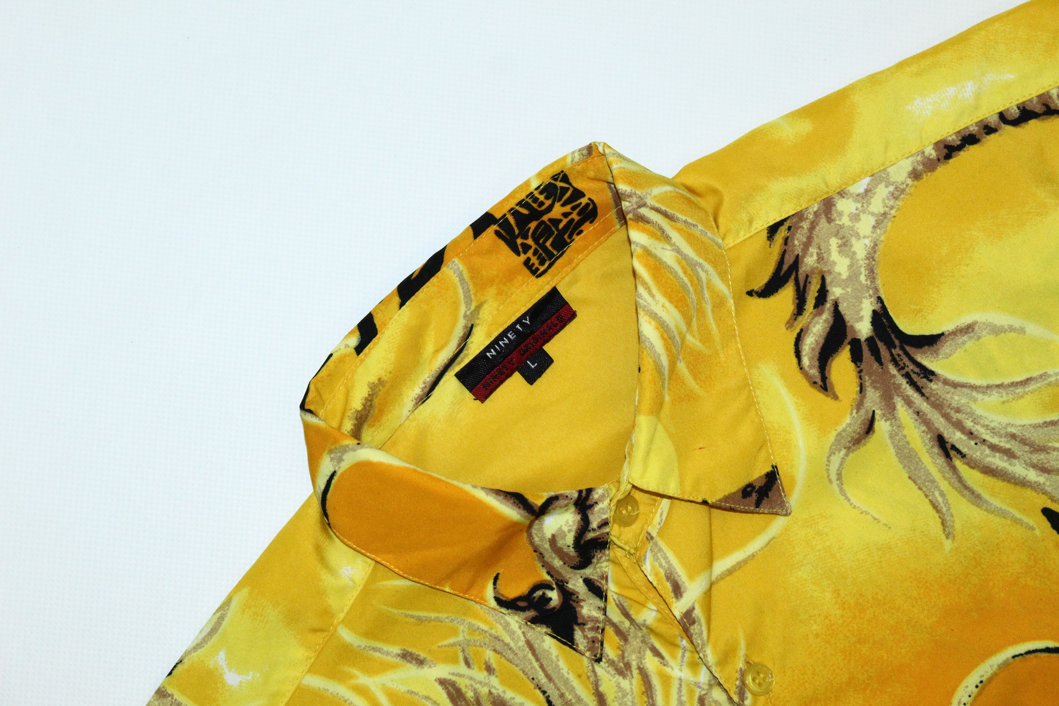 Anime 🔥VTG🔥 90s Dragons Art All Over Print Rare Baggy Shirt Size US L / EU 52-54 / 3 - 4 Thumbnail