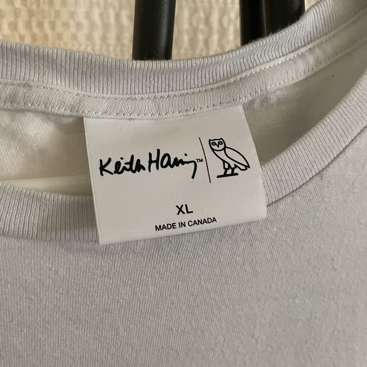 Keith Haring × October's Very Own OVO X KEITH HARING “Night Owl” T Shirt Size US XL / EU 56 / 4 - 5 Thumbnail