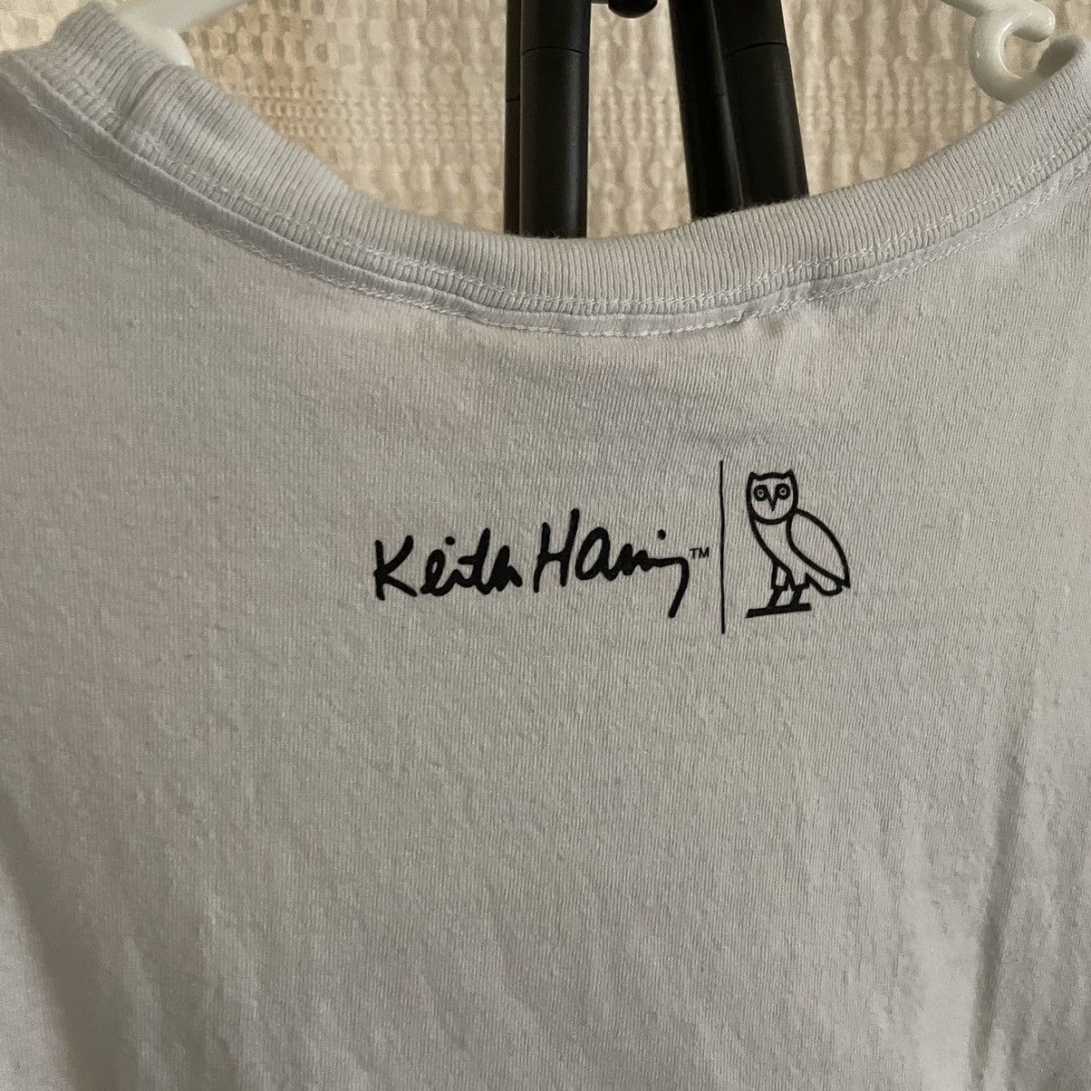 Keith Haring × October's Very Own OVO X KEITH HARING “Night Owl” T Shirt Size US XL / EU 56 / 4 - 4 Thumbnail