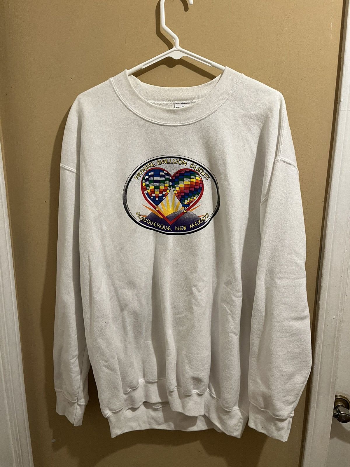 Vintage Vintage New Mexico Hot air balloon sweater Size US L / EU 52-54 / 3 - 2 Thumbnail