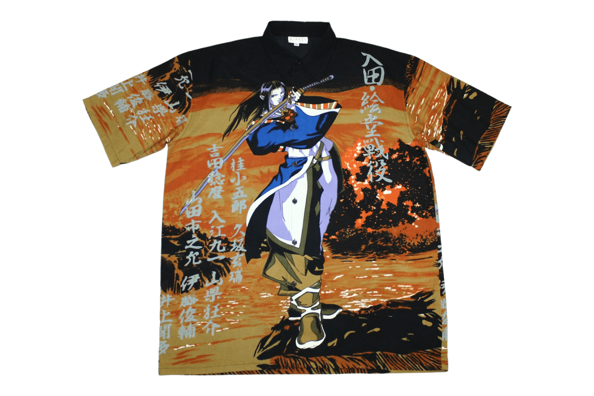 Anime 🔥VTG🔥 90s Anime Art All Over Print Rare Collections Shirt Size US XL / EU 56 / 4 - 1 Thumbnail