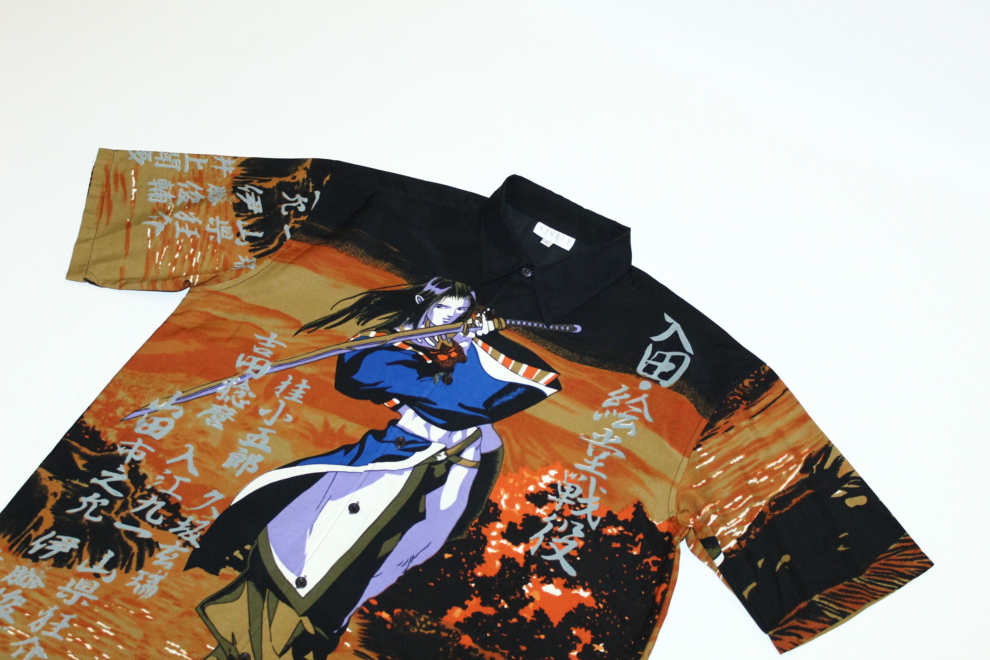 Anime 🔥VTG🔥 90s Anime Art All Over Print Rare Collections Shirt Size US XL / EU 56 / 4 - 3 Thumbnail