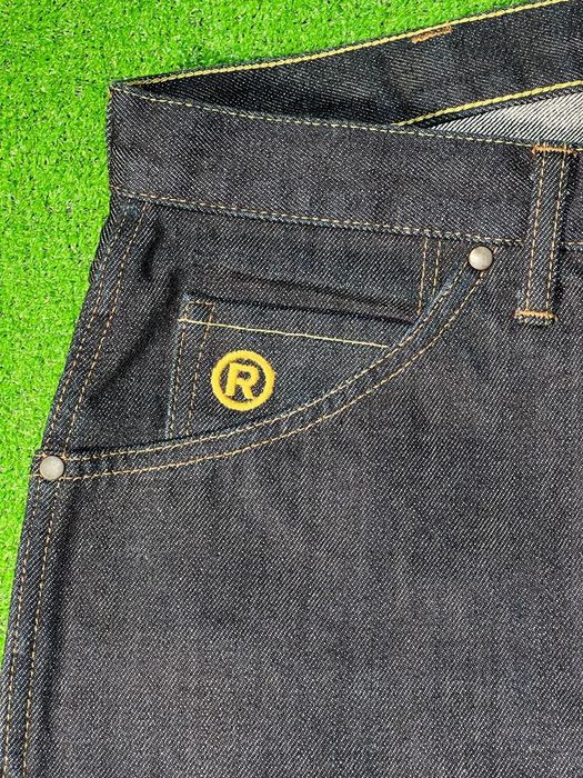 Bape Bape fire logo denim pants | Grailed