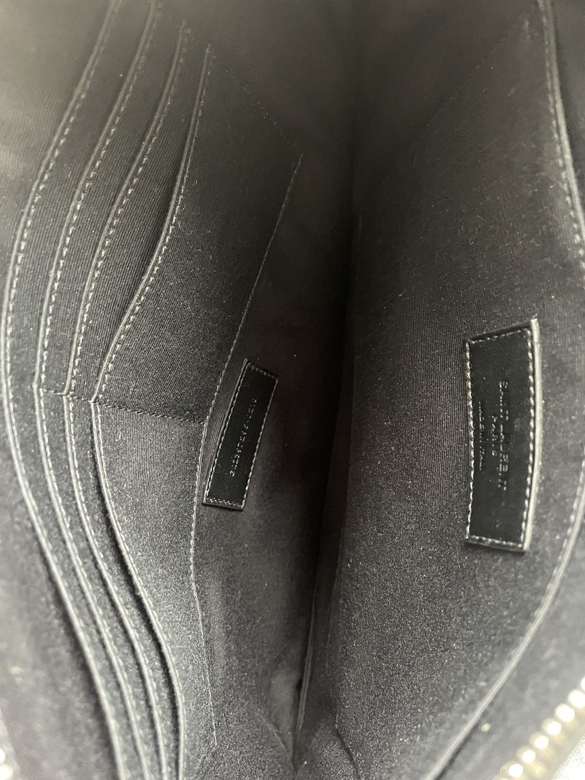 Hedi Slimane × Saint Laurent Paris × Yves Saint Laurent Brand NEW Saint Laurent Runway Leather Bag with Studs Size ONE SIZE - 10 Thumbnail